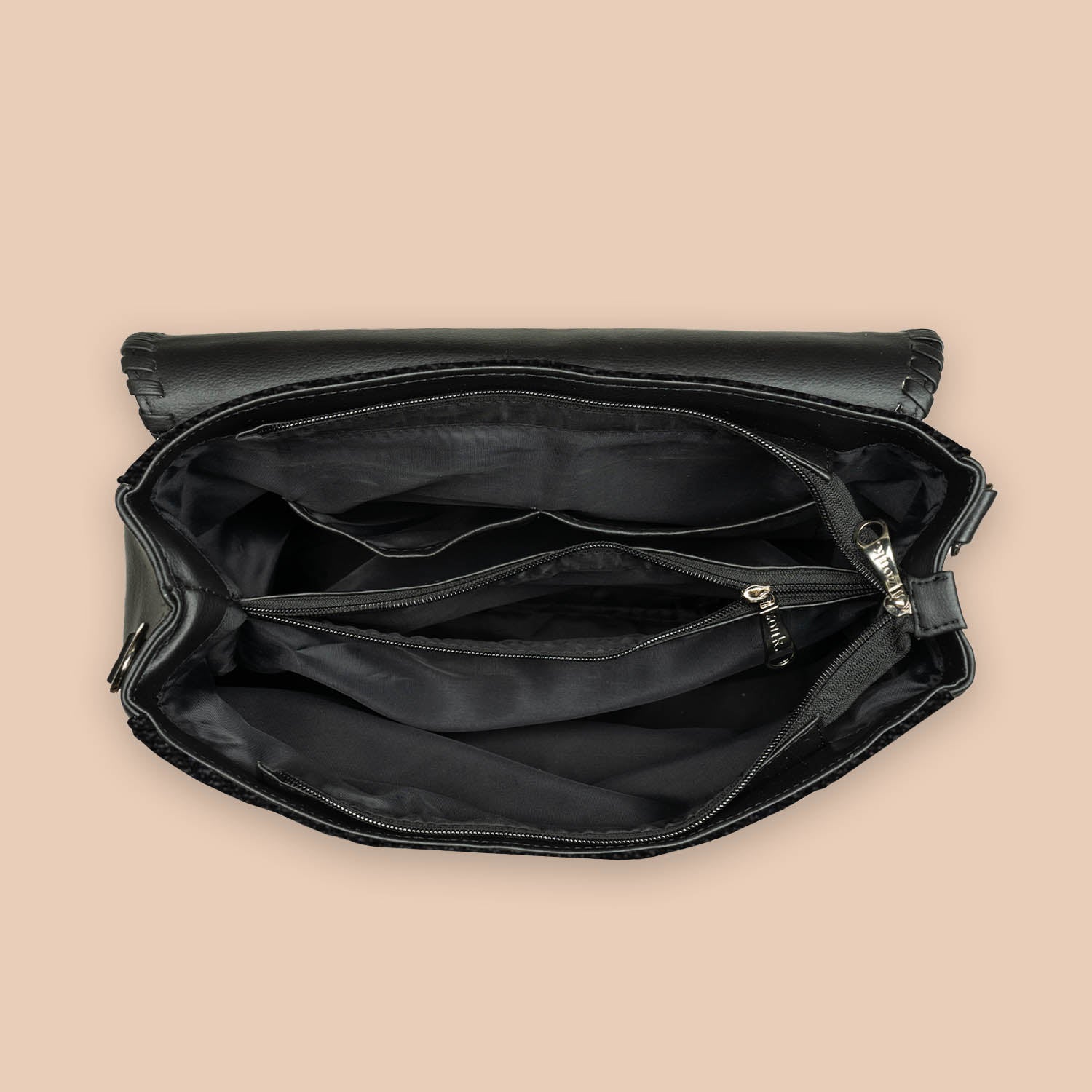 Bidri Kaiser - Satchel & Flap Sling Bag Combo