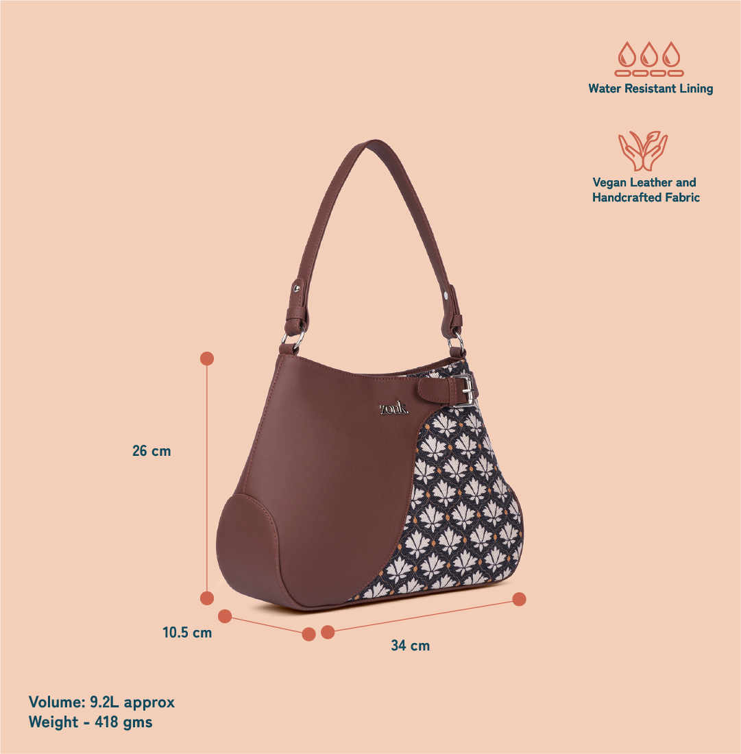 ZIP-Ira Handbag - Bidri Kaiser