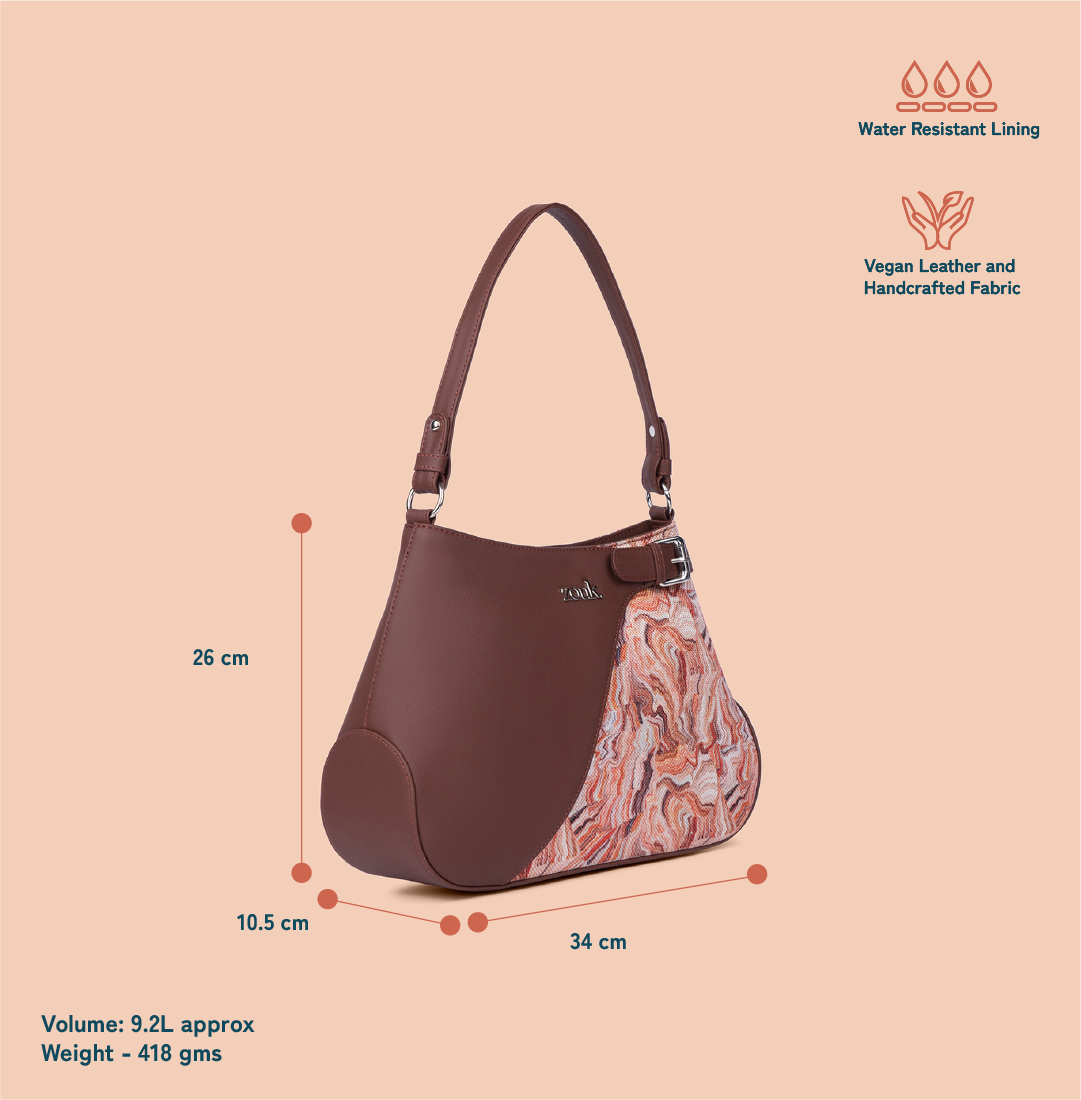 Ira Handbag - Nicobar Coral