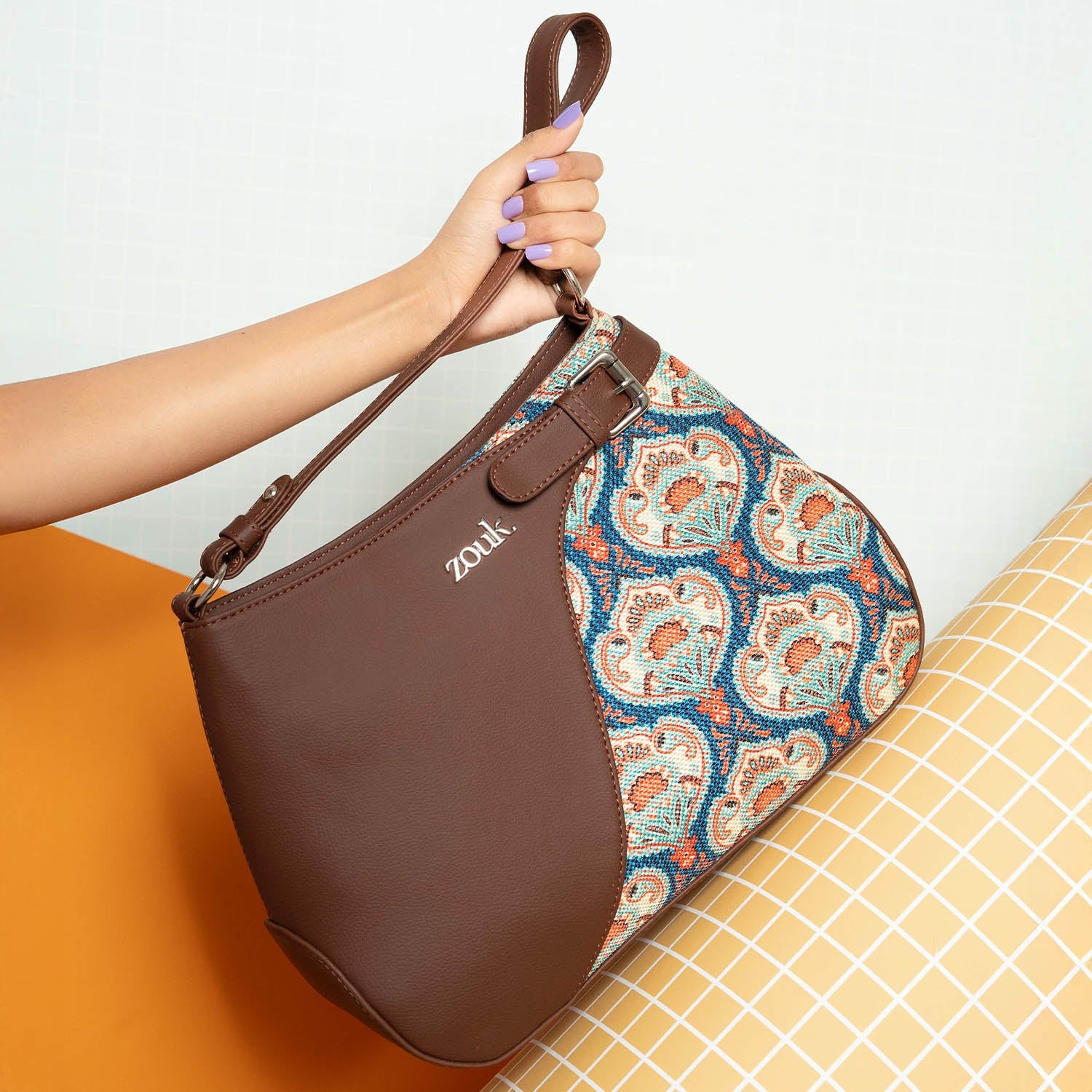 Ira Handbag - Kovil Blue