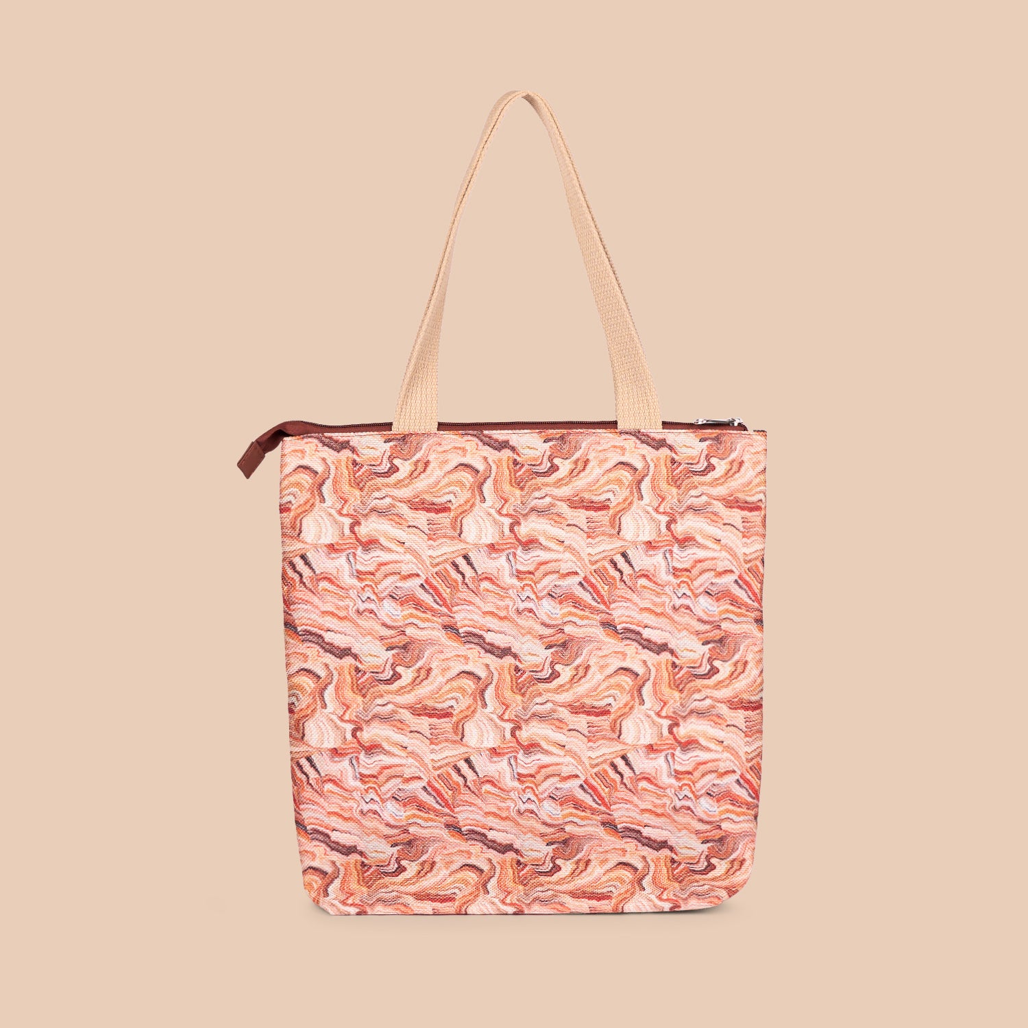 Ivy Tote Bag - Nicobar Coral