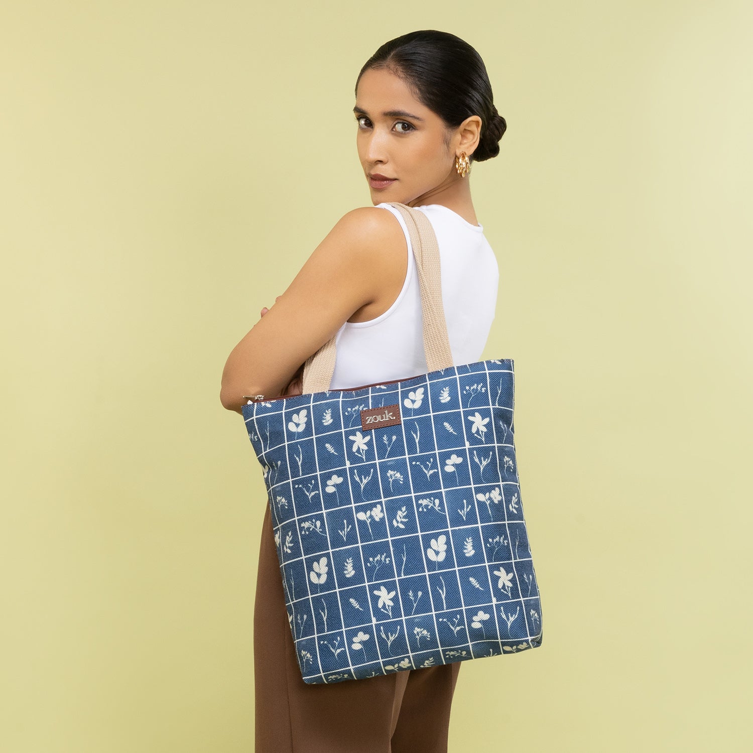Ivy Tote Bag - Lakshadweep Azure