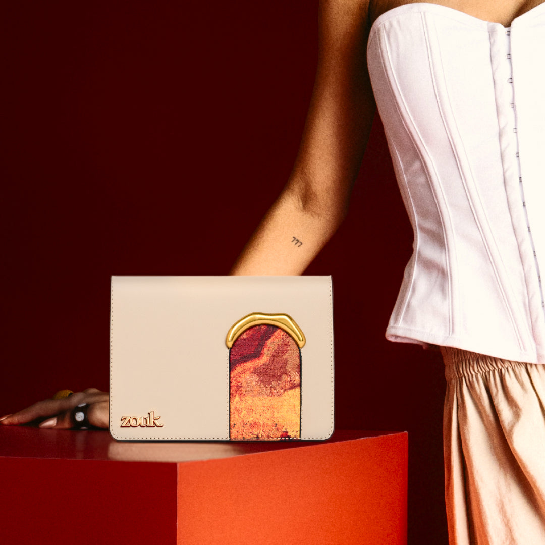 Citrine Jharoka Sling Bag