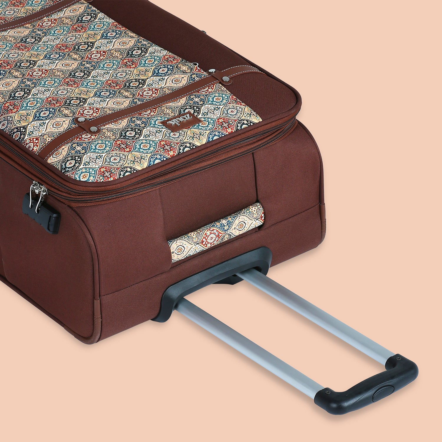 Jammu Kaleen Saira Trolley Bag