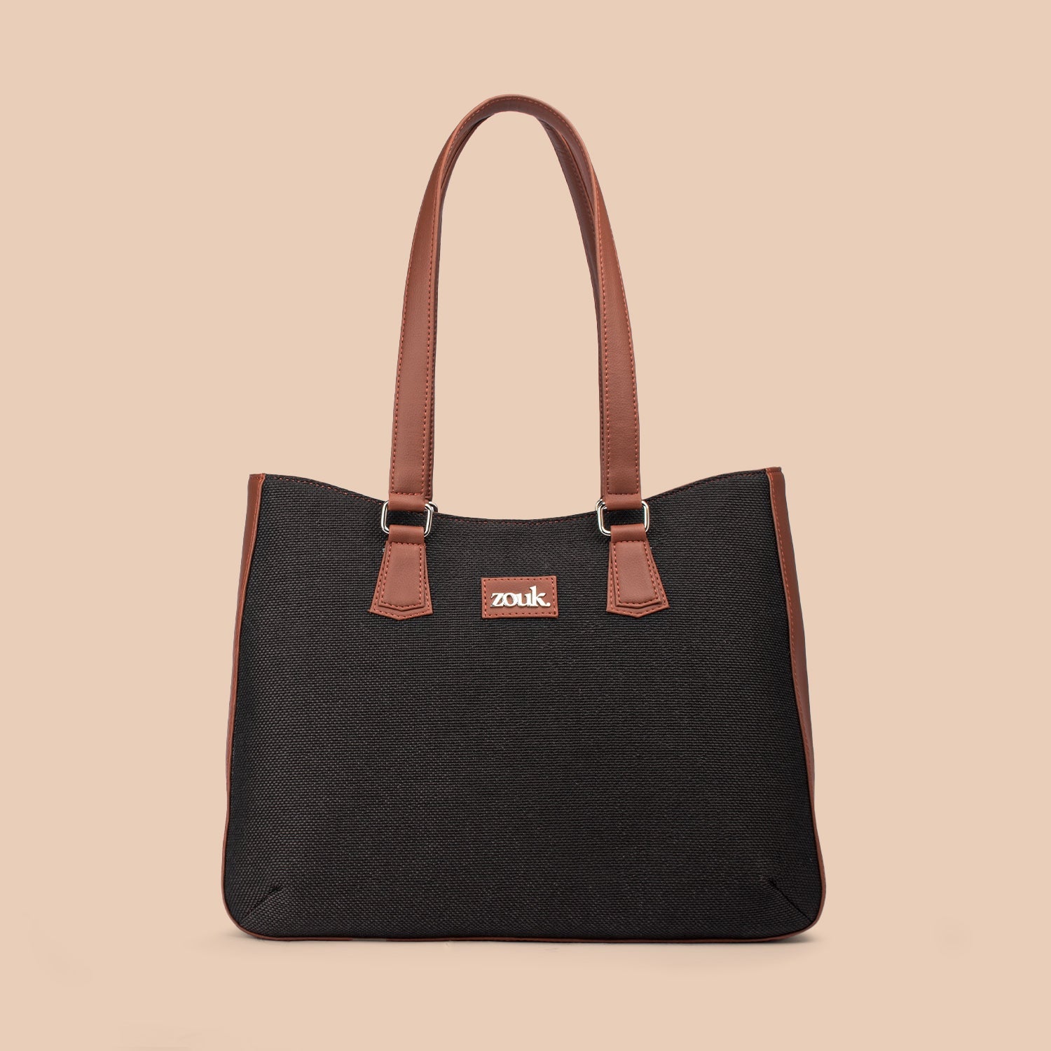 Jet Black Getaway Tote Bag