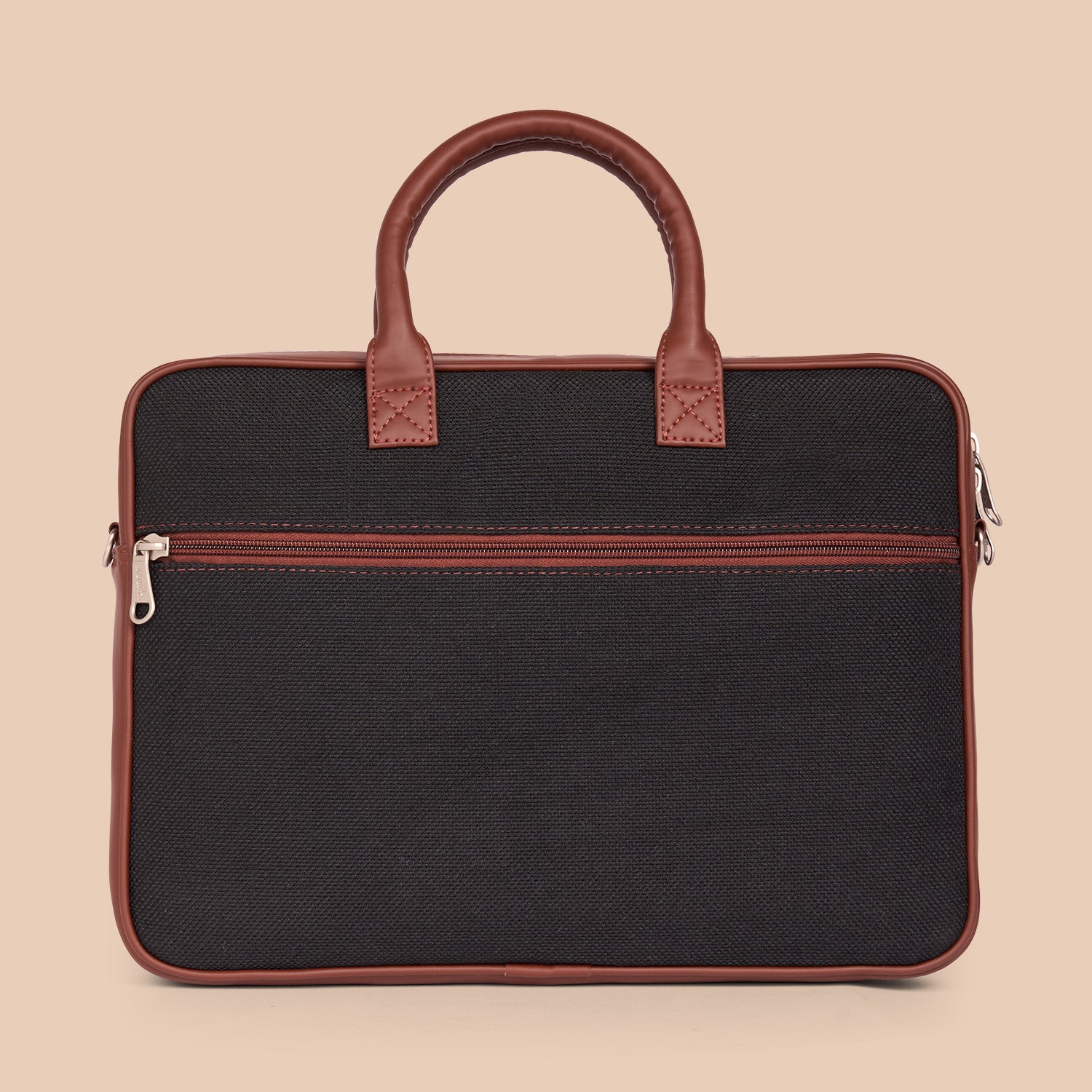Jet Black Laptop Bag