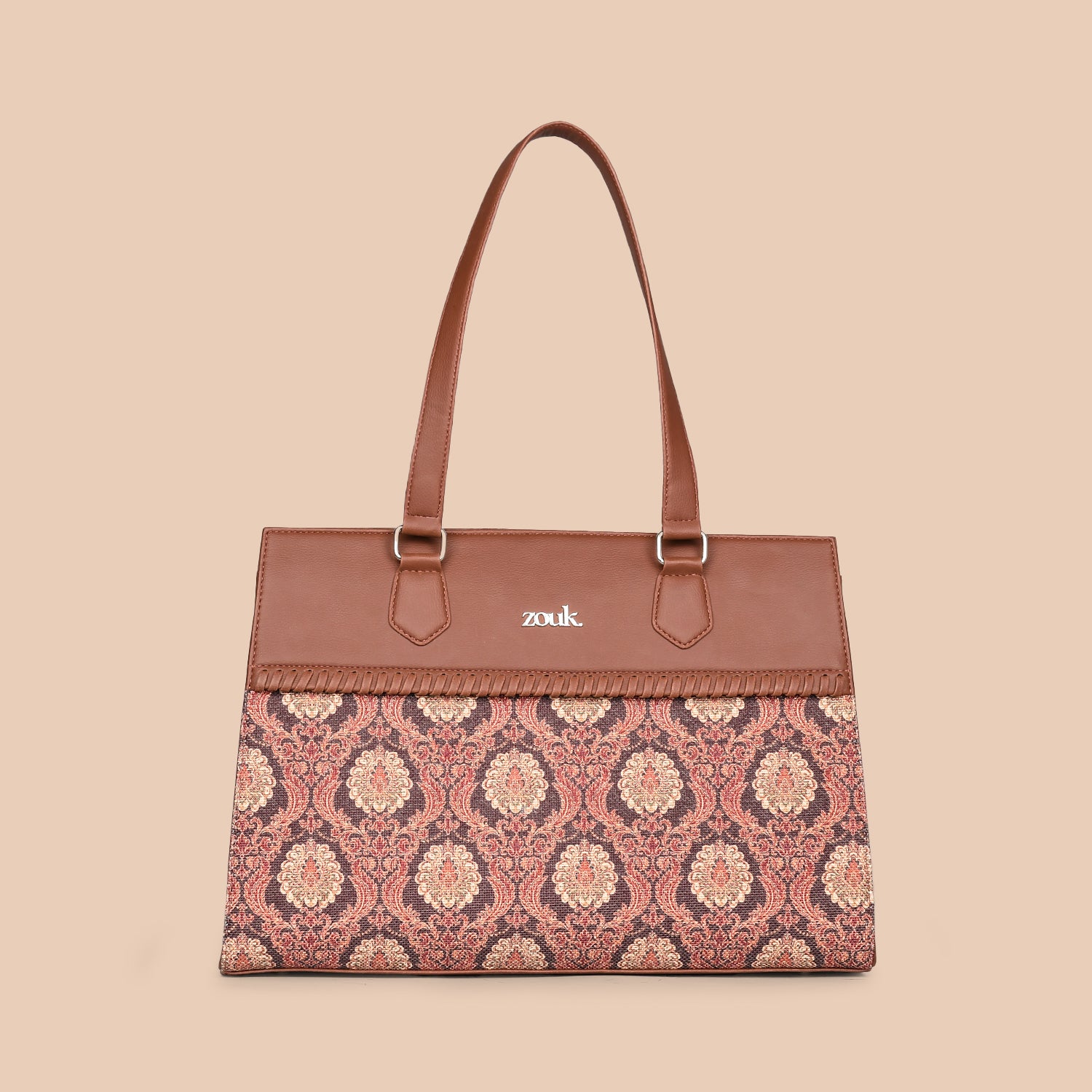 Jodhpur Damask Statement Business Bag