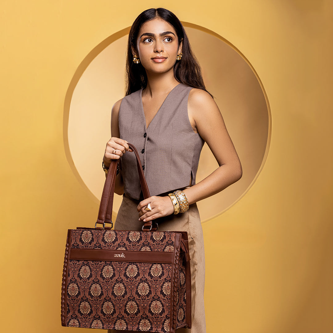 Jodhpur Damask Boardroom Office Bag