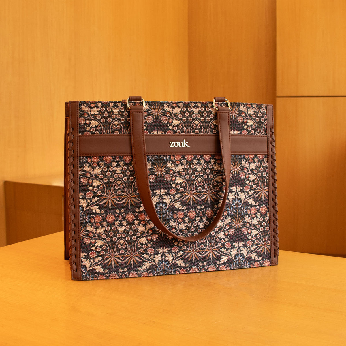 Kashmir Blooms Boardroom Office Bag