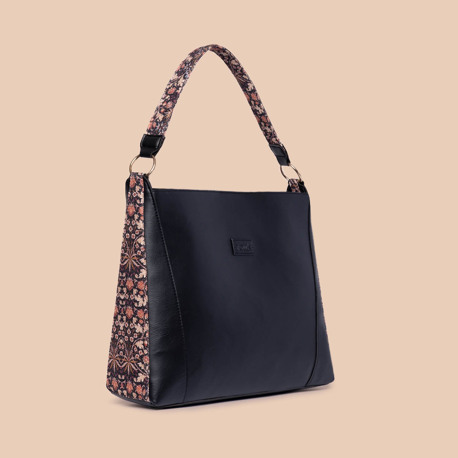 Kashmir Blooms Classic Open Tote