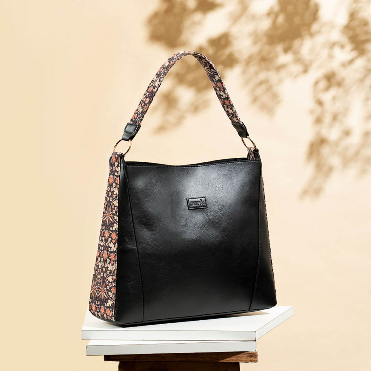 Kashmir Blooms Classic Open Tote