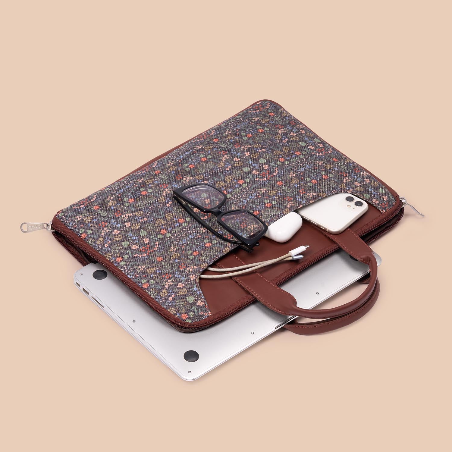 Kashmir Royals L-Zippered Laptop Sleeve