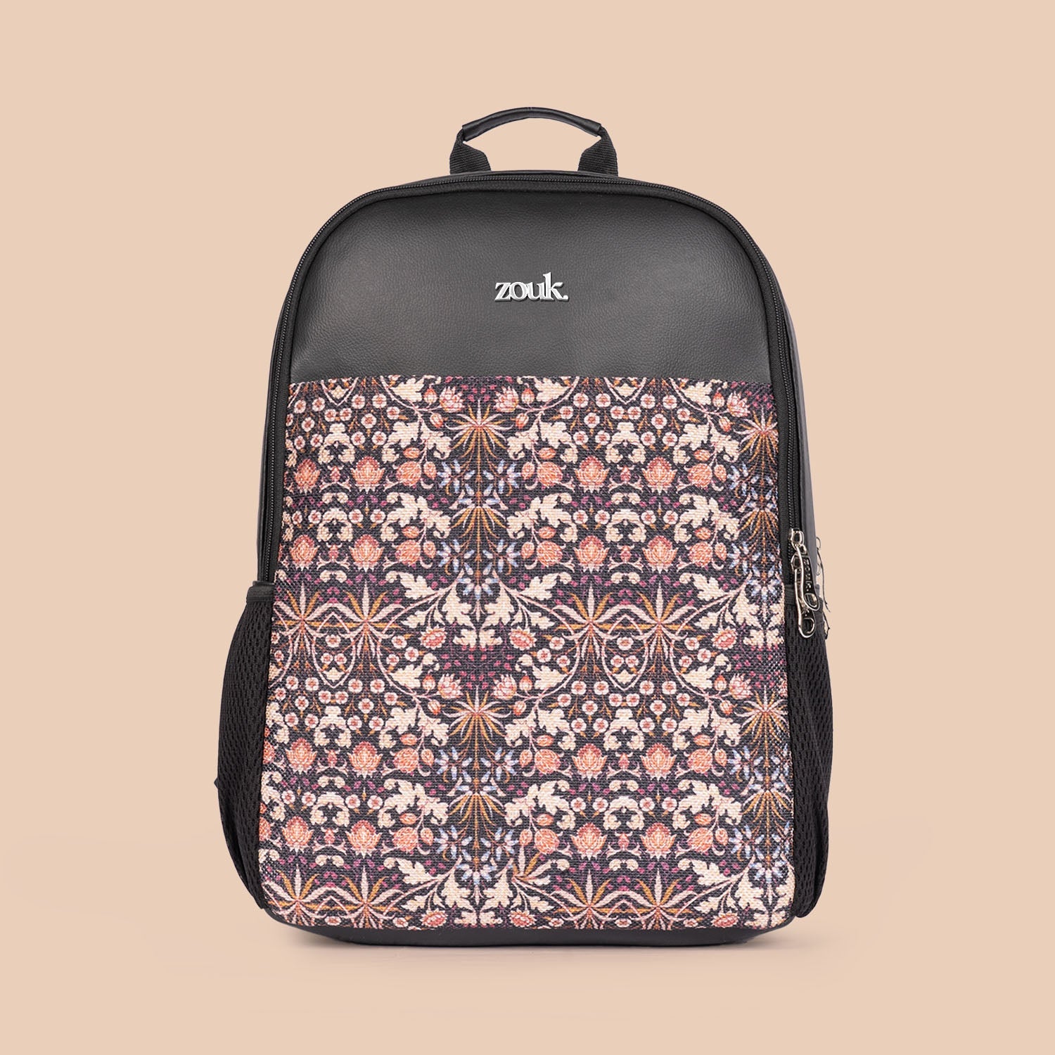 ZIP-Kashmir Blooms Statement Backpack