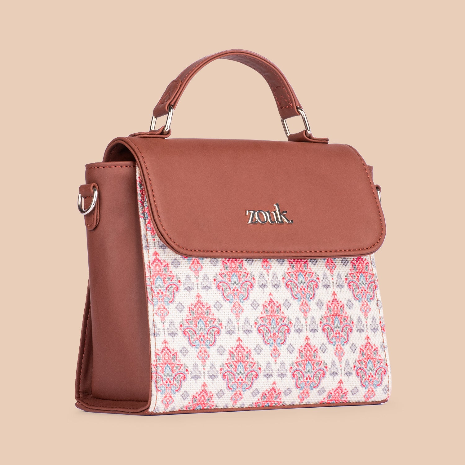 Kashmiri Tulips Statement Sling Bag