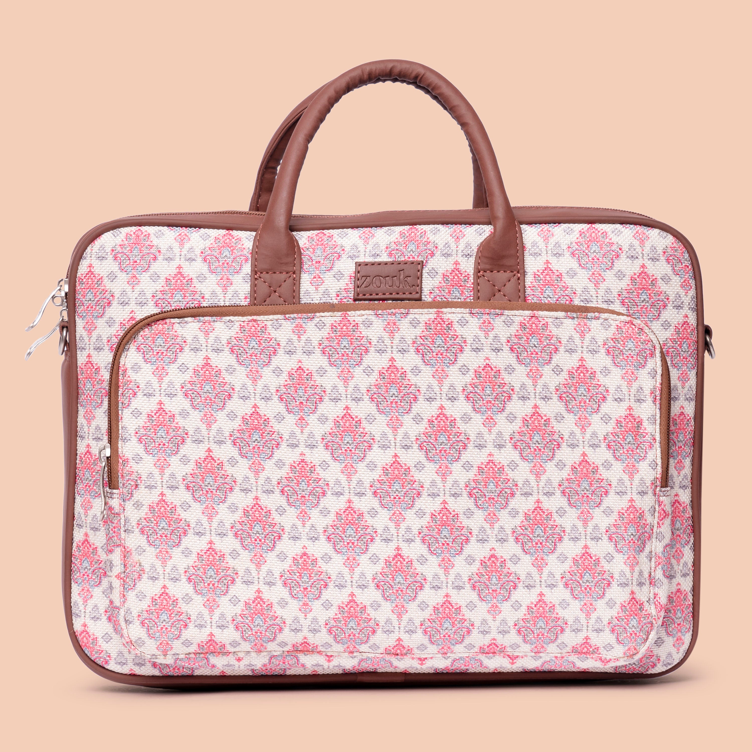 Kashmiri Tulips Laptop Bag