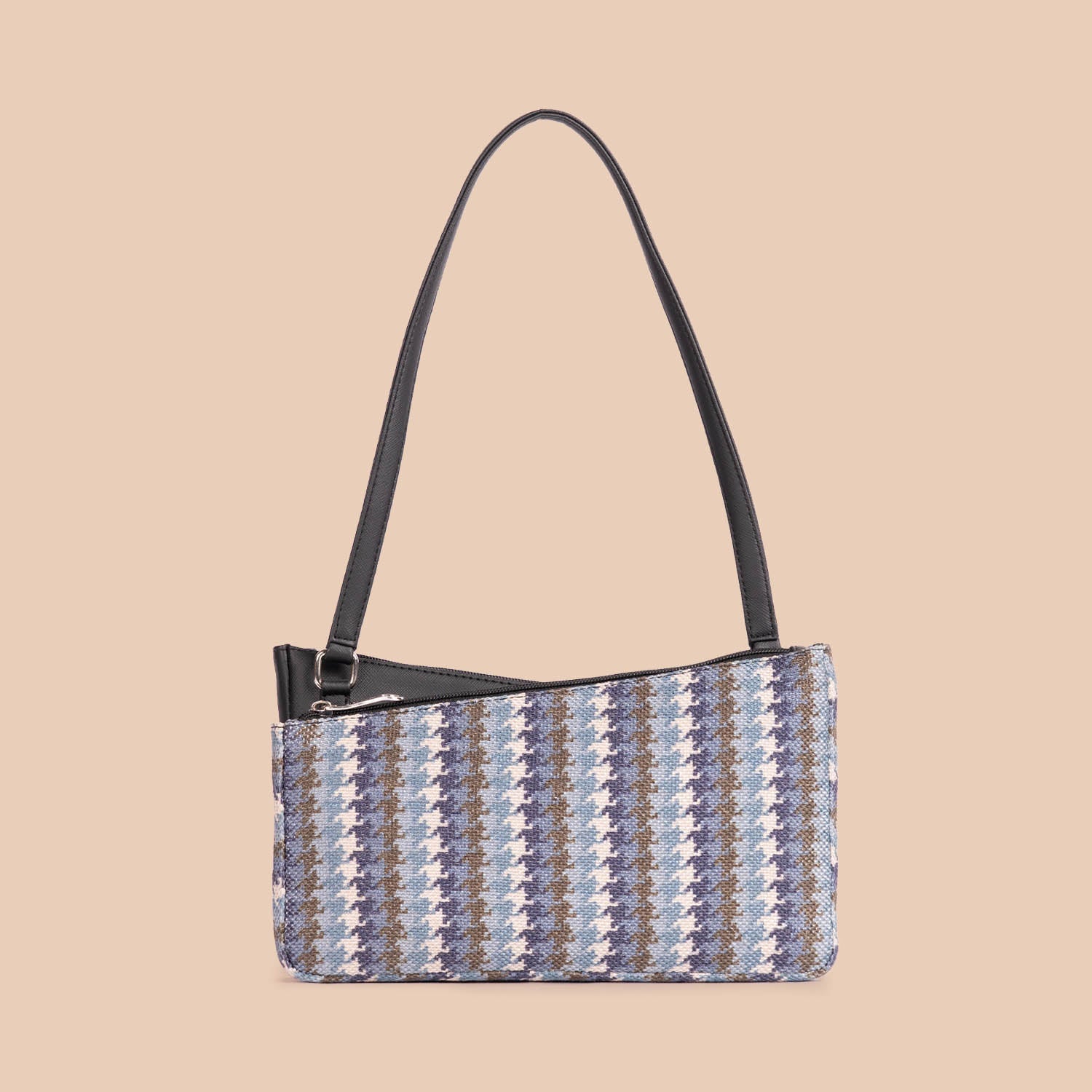 ZIP-Kiya Baguette - Bombay Houndstooth
