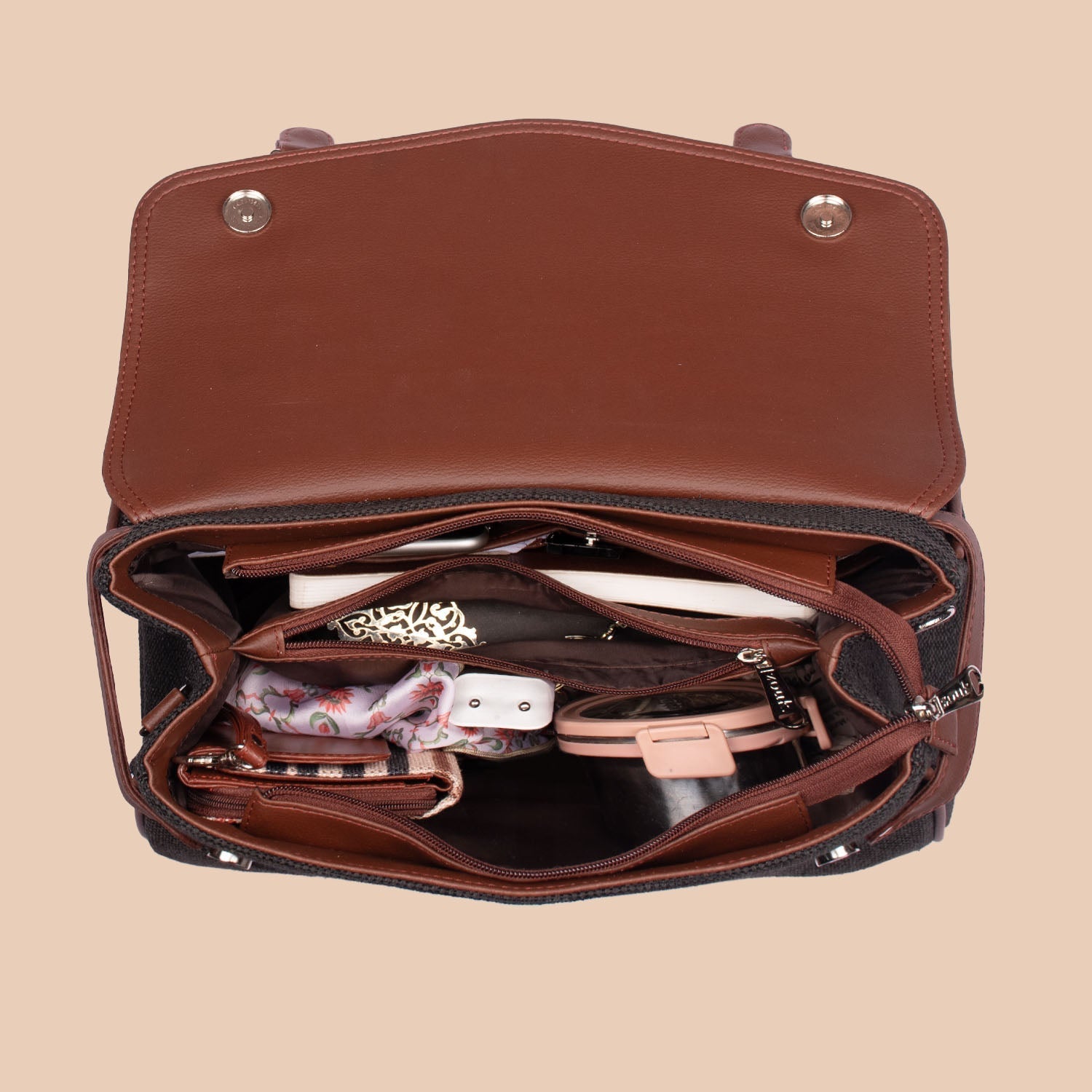 Konkona Heritage Satchel Bag - FloMotif