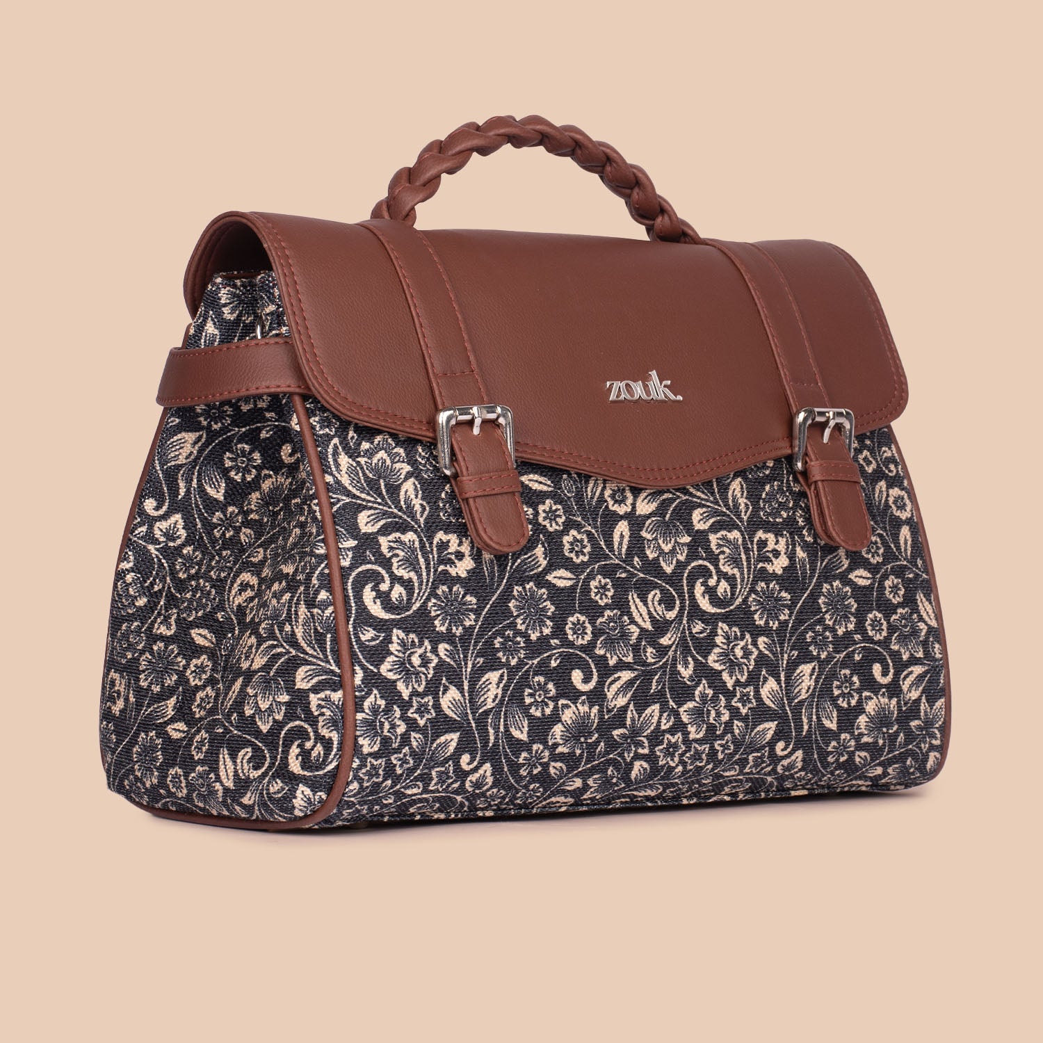 Konkona Heritage Satchel Bag - FloMotif