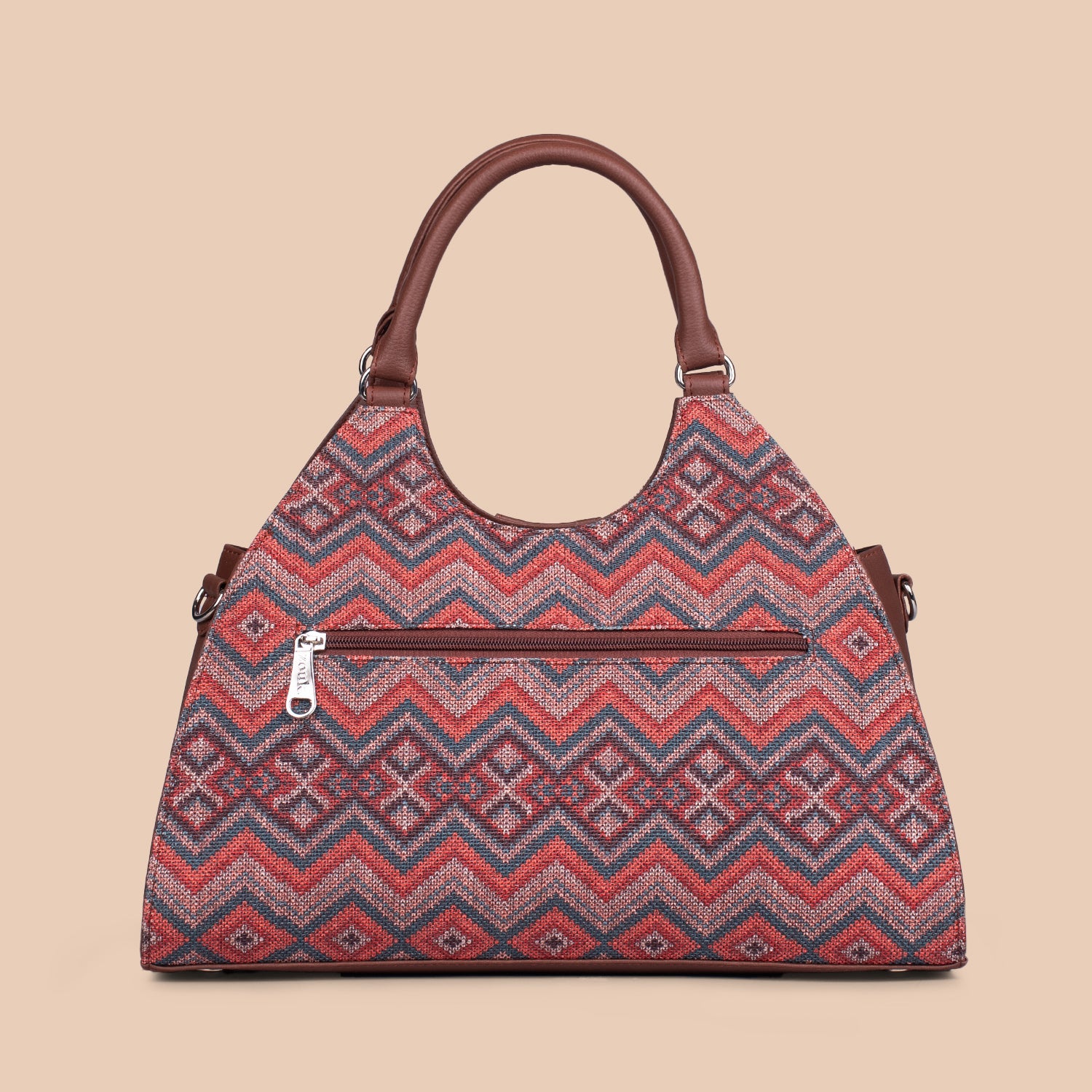 Konkona Statement Satchel Bag - Gwalior Weaves