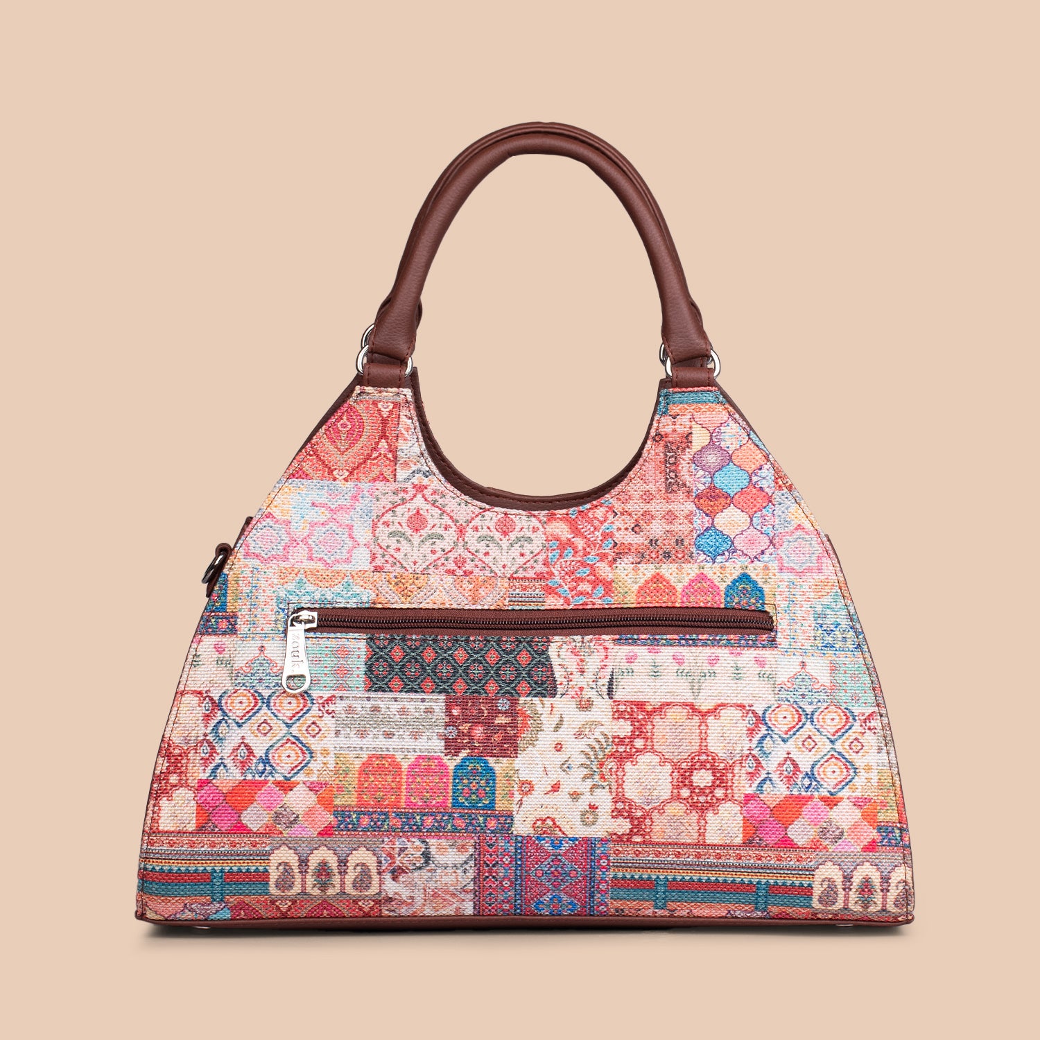 Konkona Statement Satchel Bag - Kutch Gamthi