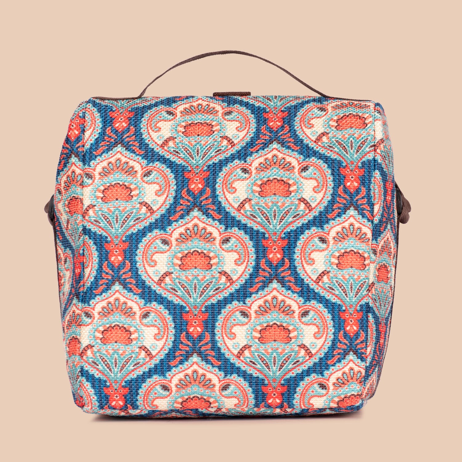 Kovil Blue Roll Up Lunch Bag