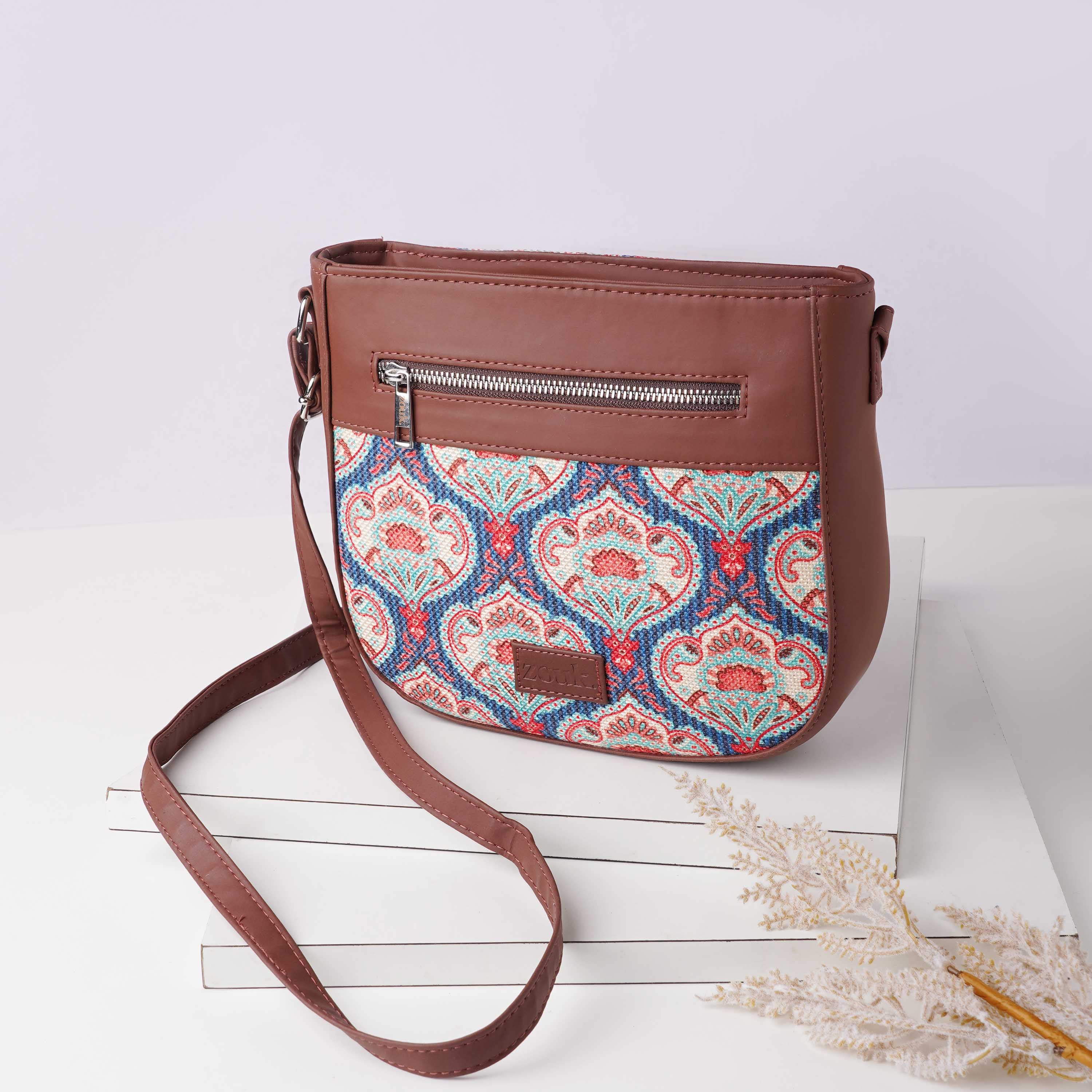 Buy UNIQUELY YOURS BLUE SLING BAG for Women Online in India