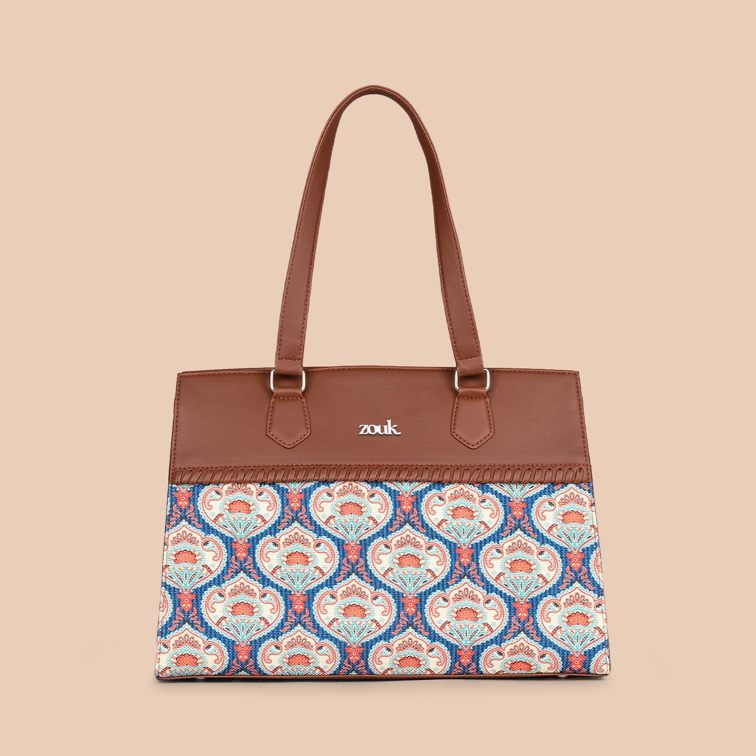 Kovil Blue Statement Business Bag