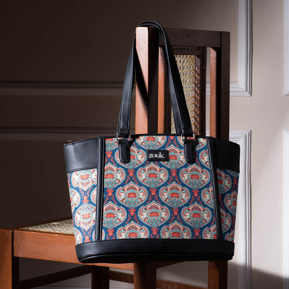 Kovil Blue Classic Commute Office Bag