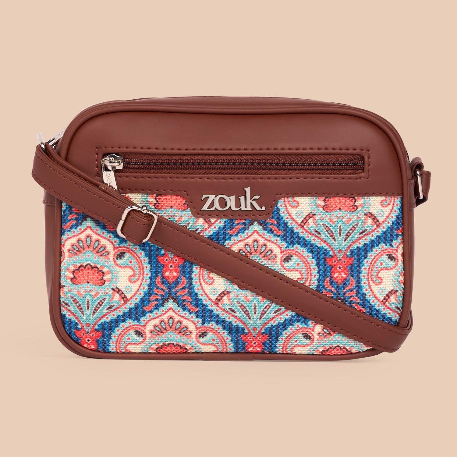 Kovil Blue Sling Bag