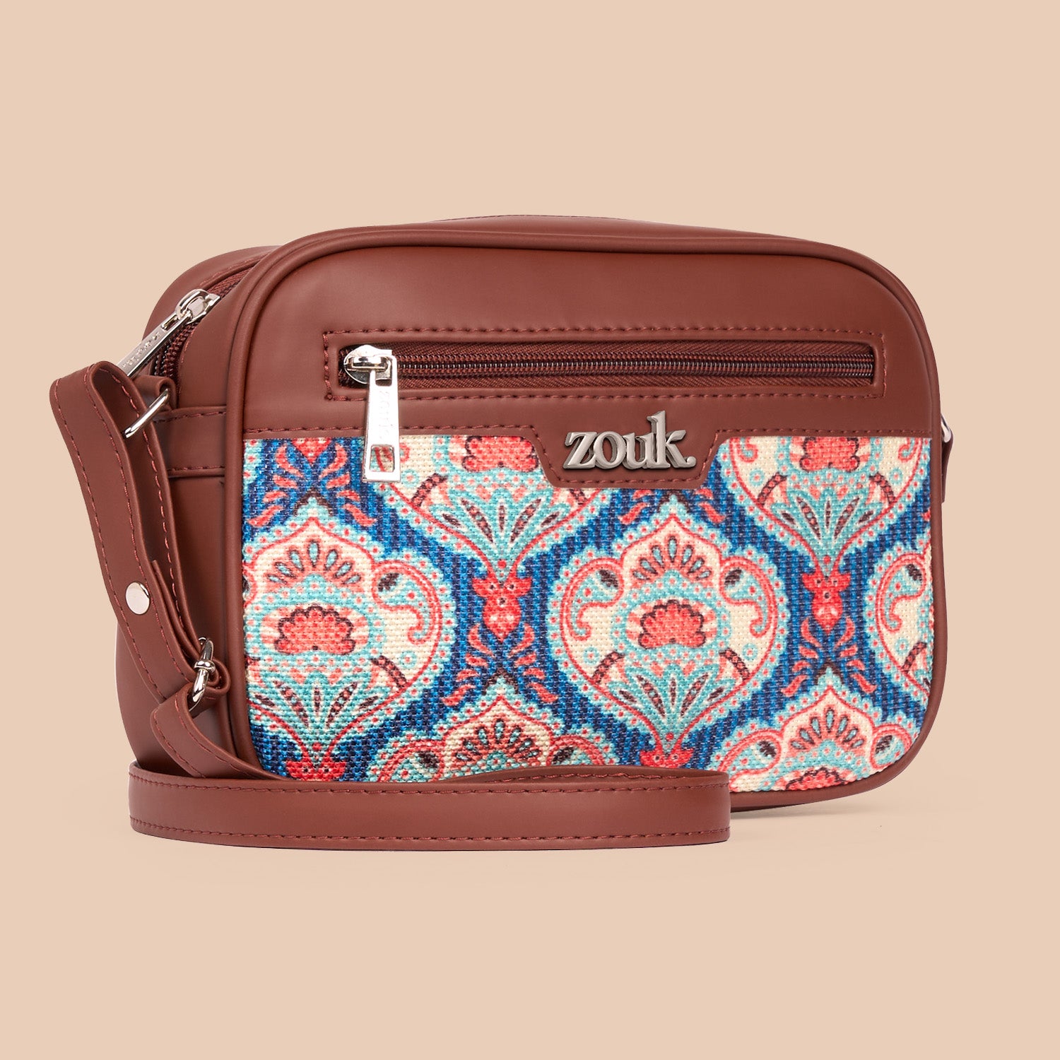 Kovil Blue Sling Bag