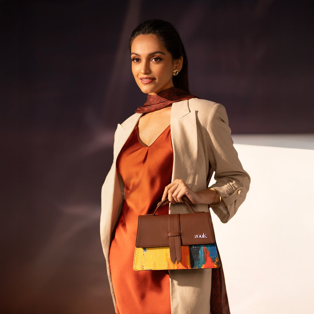 Kriti Sanon - Abstract Amaze Iconic Evening Satchel