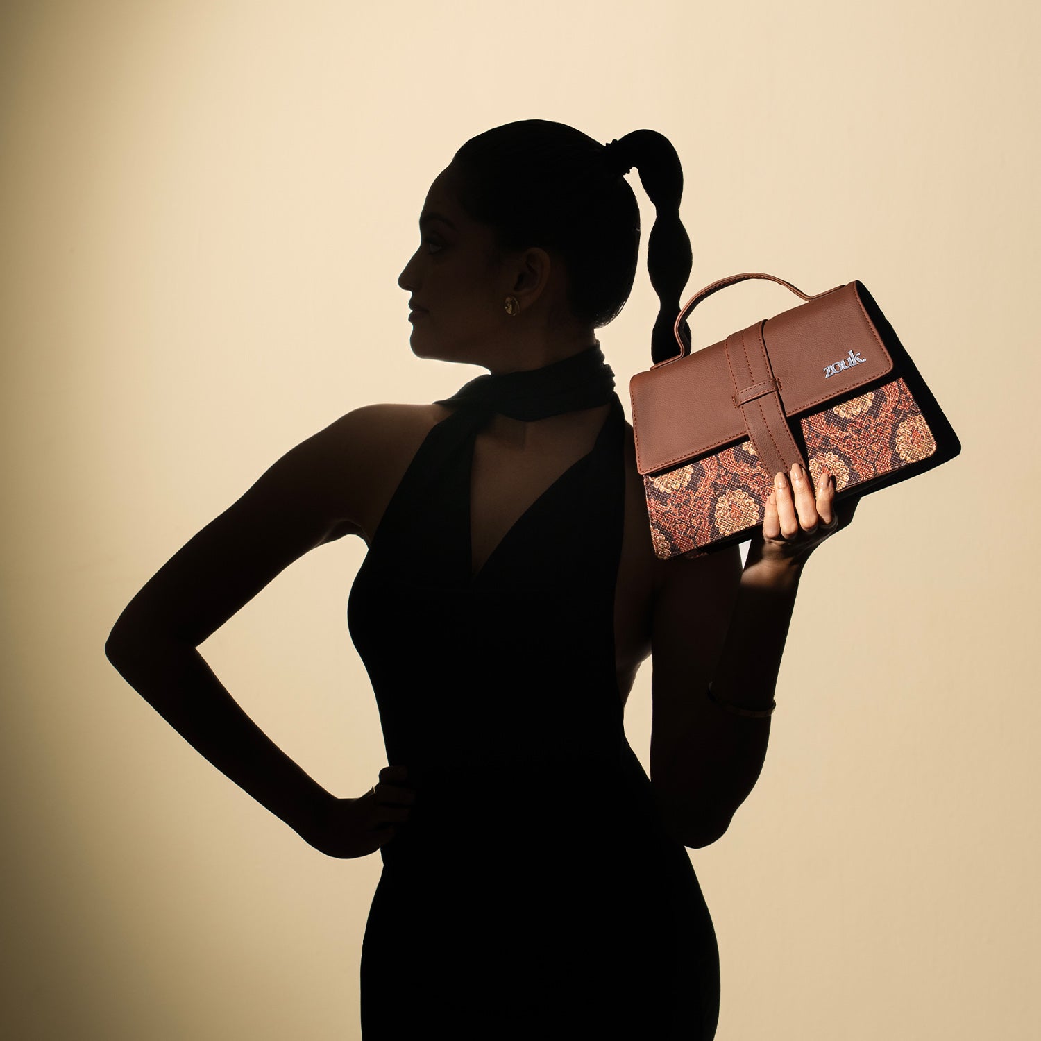 Kriti Sanon - Jodhpur Damask Iconic Evening Satchel