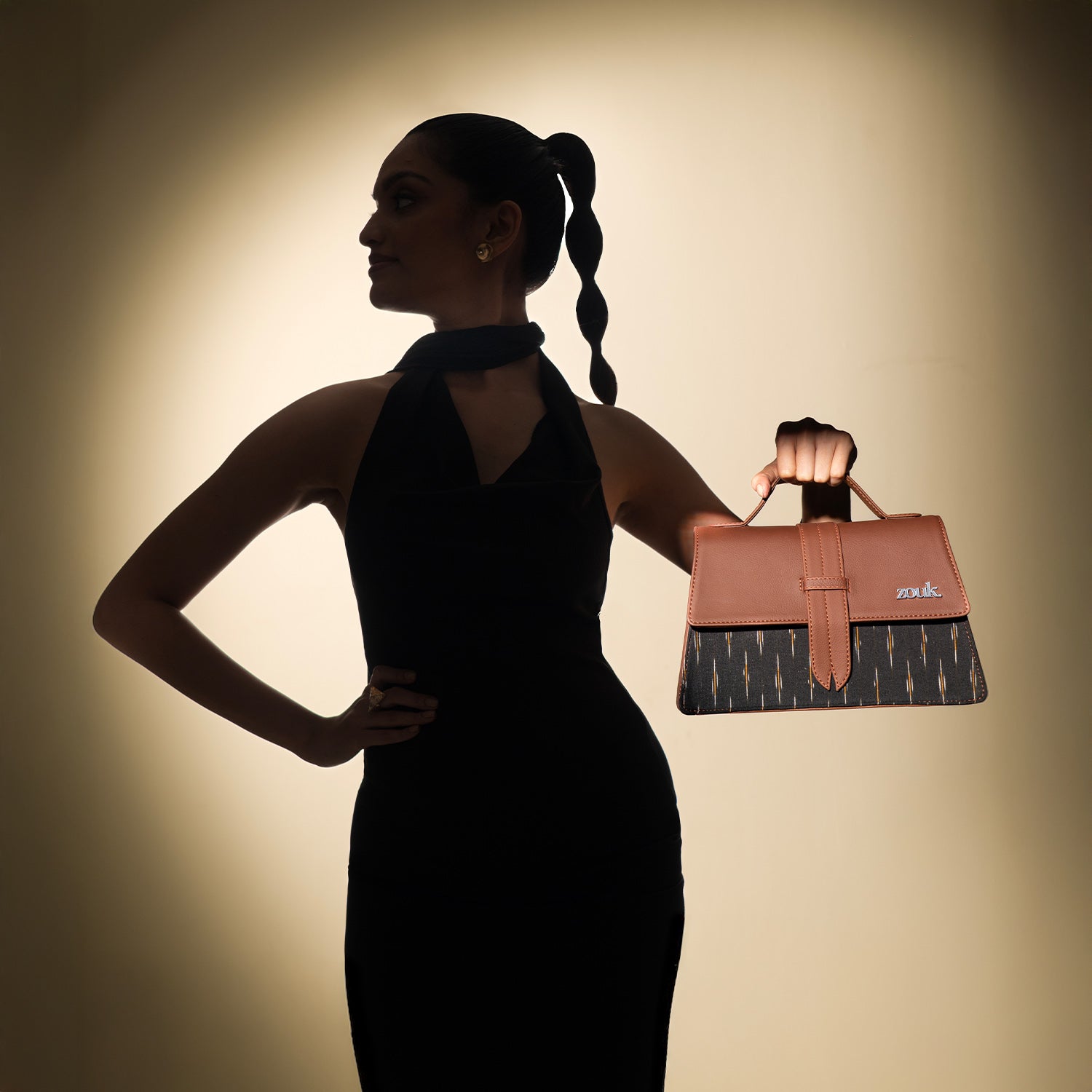 Kriti Sanon - Ikat GreRe Iconic Evening Satchel