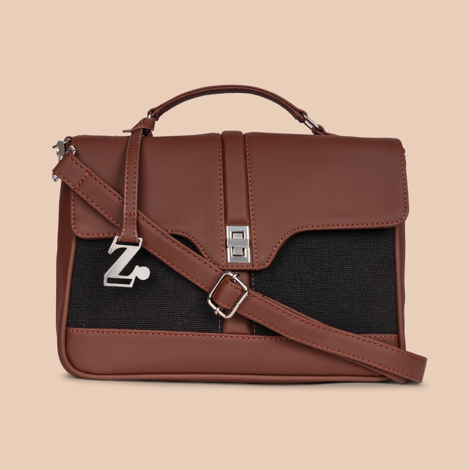 Kriti Sanon - Jet Black Nessa Satchel