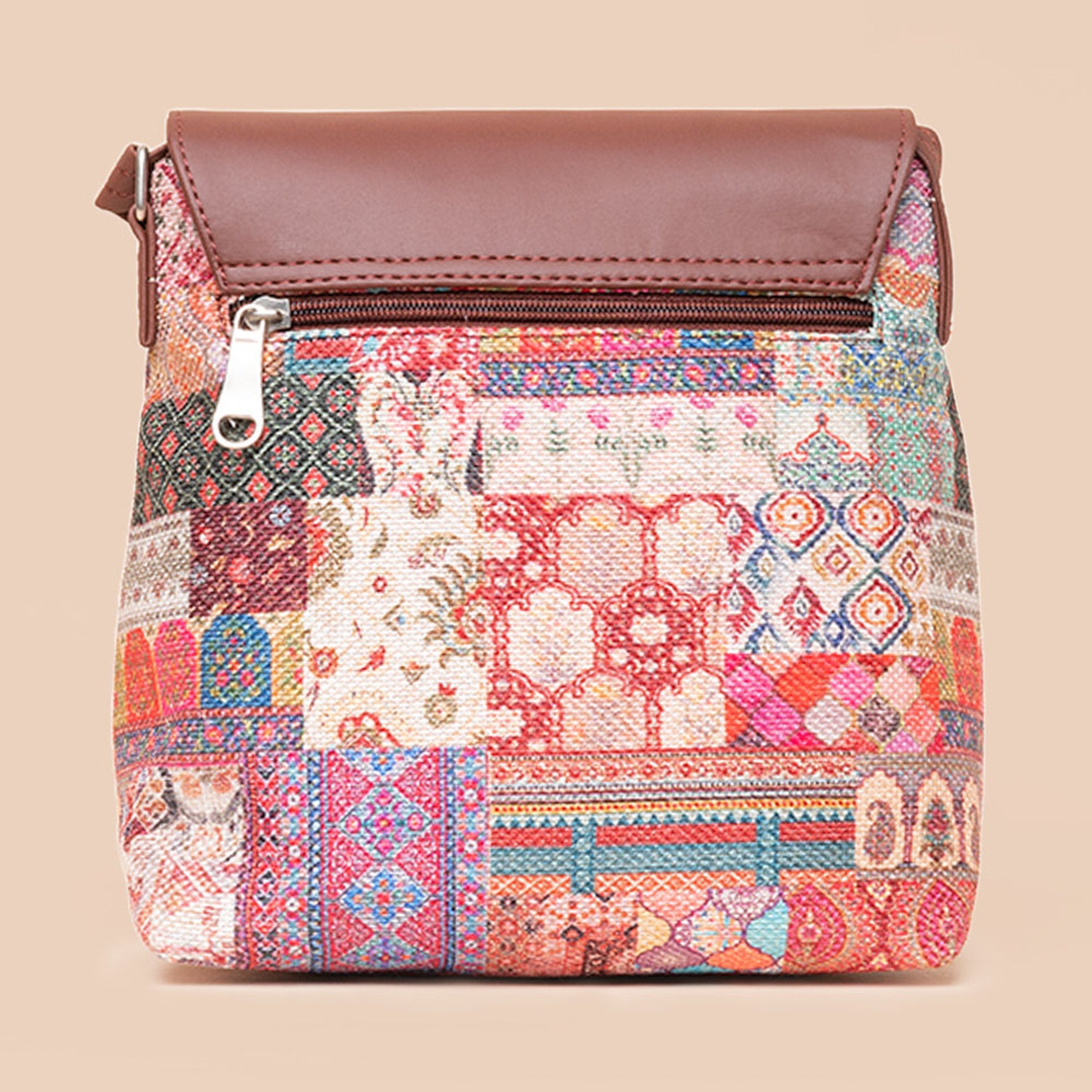 ZIP-Kutch Gamthi Flap Sling Bag