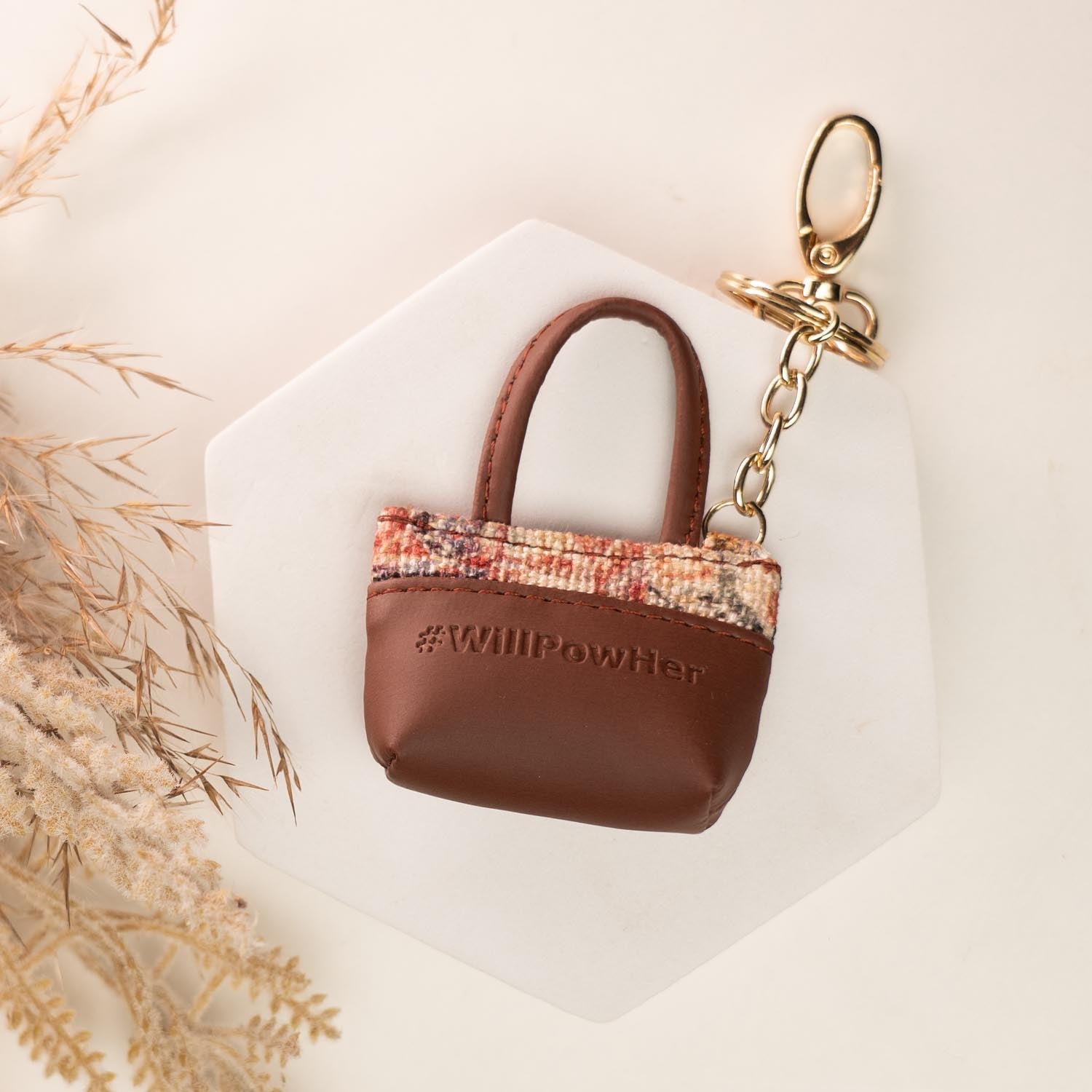 ZIP-Kutch Gamthi Power Potli Keychain