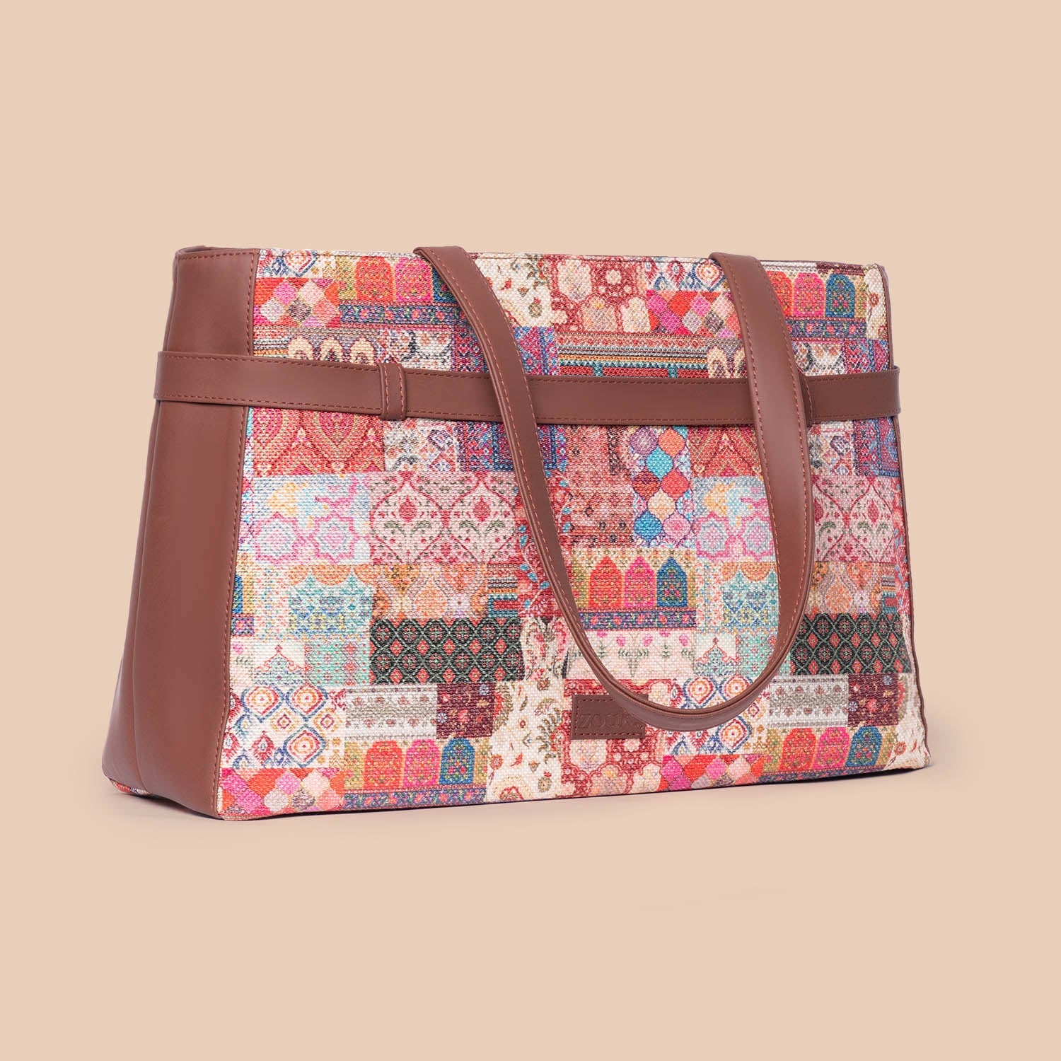 ZIP-Kutch Gamthi Statement Office Bag