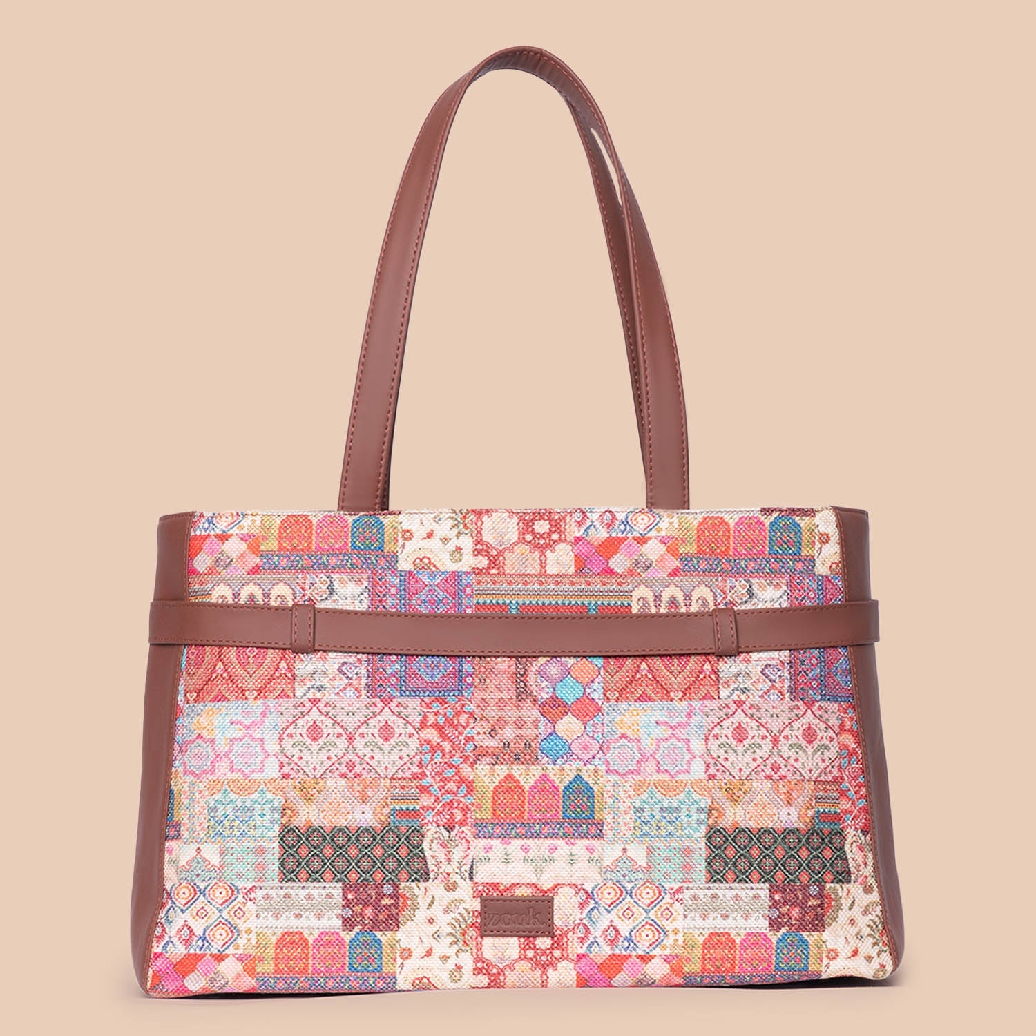 ZIP-Kutch Gamthi Statement Office Bag