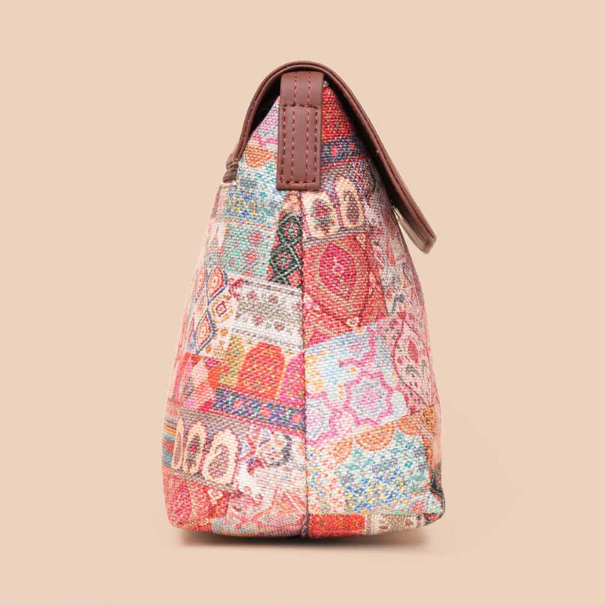 ZIP-Kutch Gamthi Flap Sling Bag