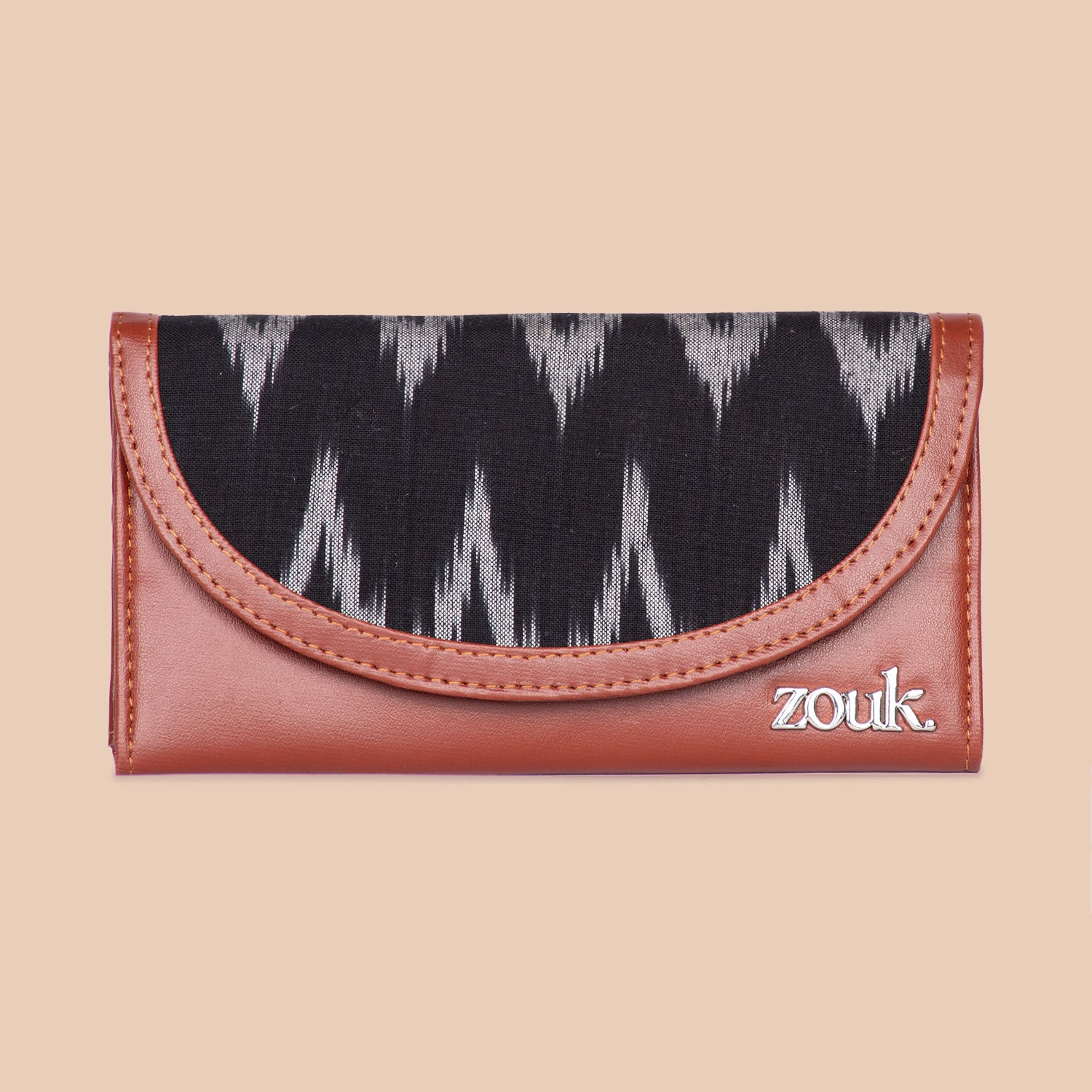 Ikat Wave Kyra Flap Wallet