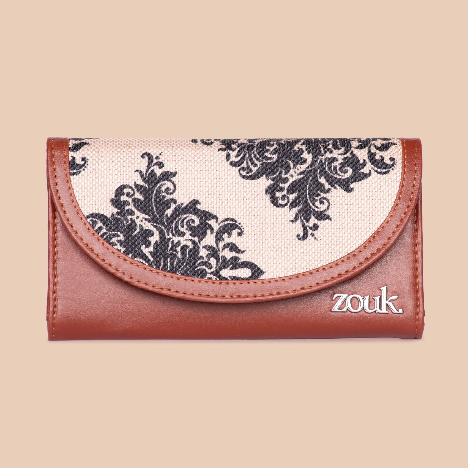 Mughal Motif Kyra Flap Wallet