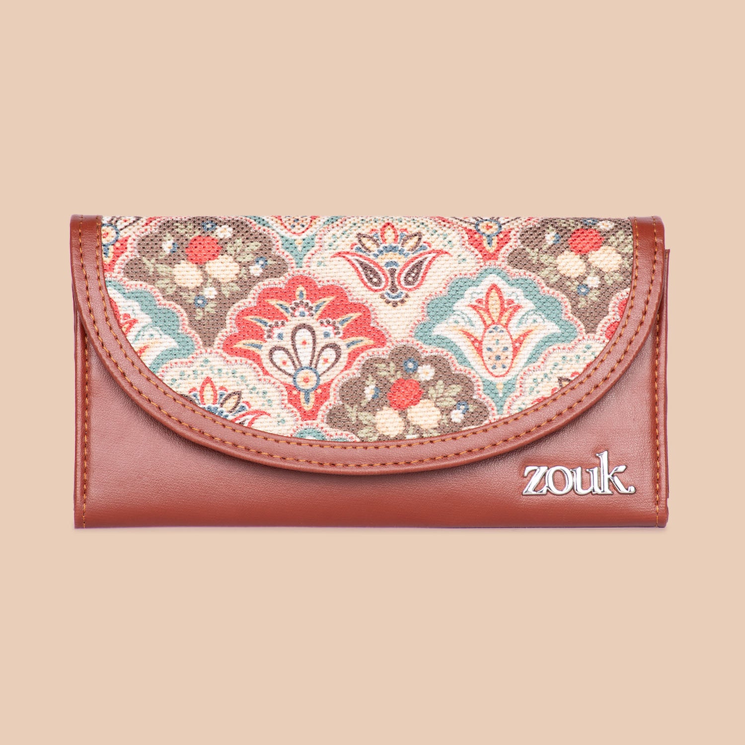 Mughal Art Multicolor Kyra Flap Wallet