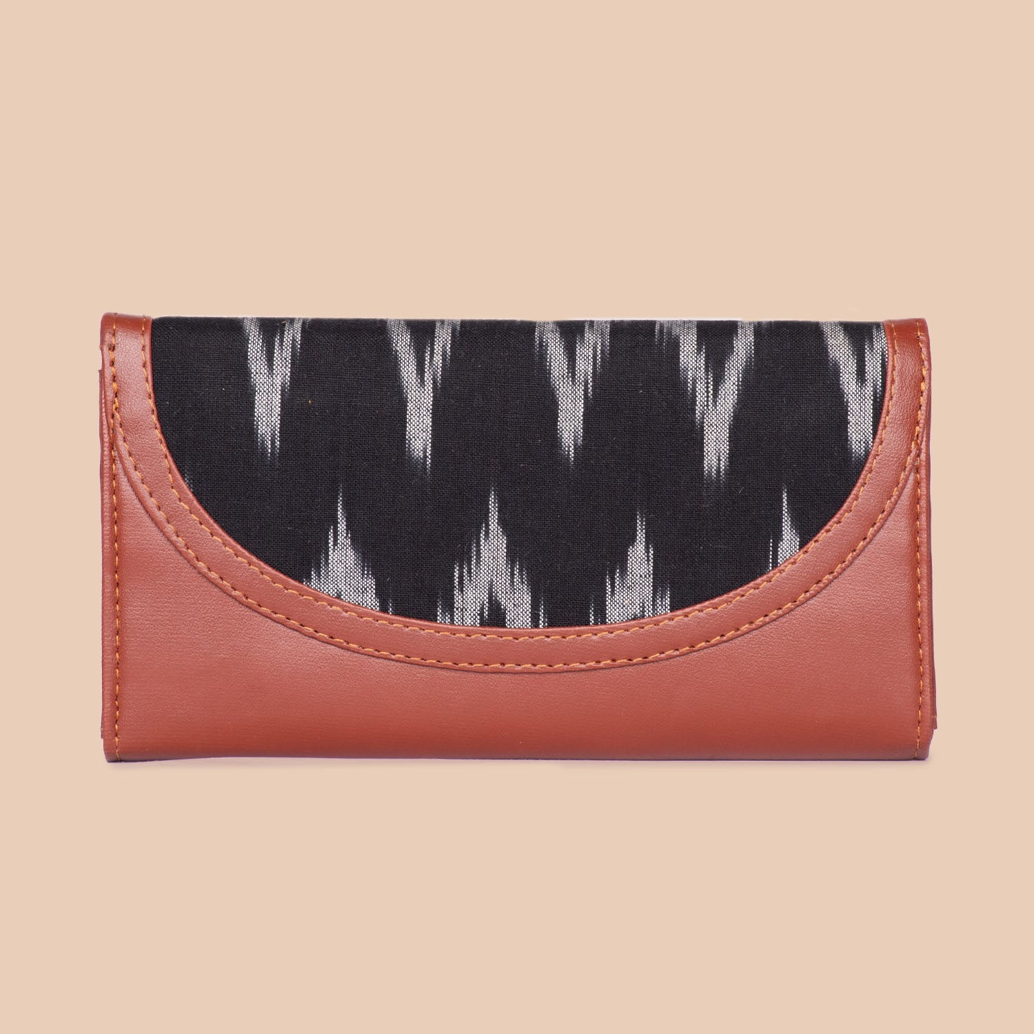 ZIP-Ikat Wave Kyra Flap Wallet