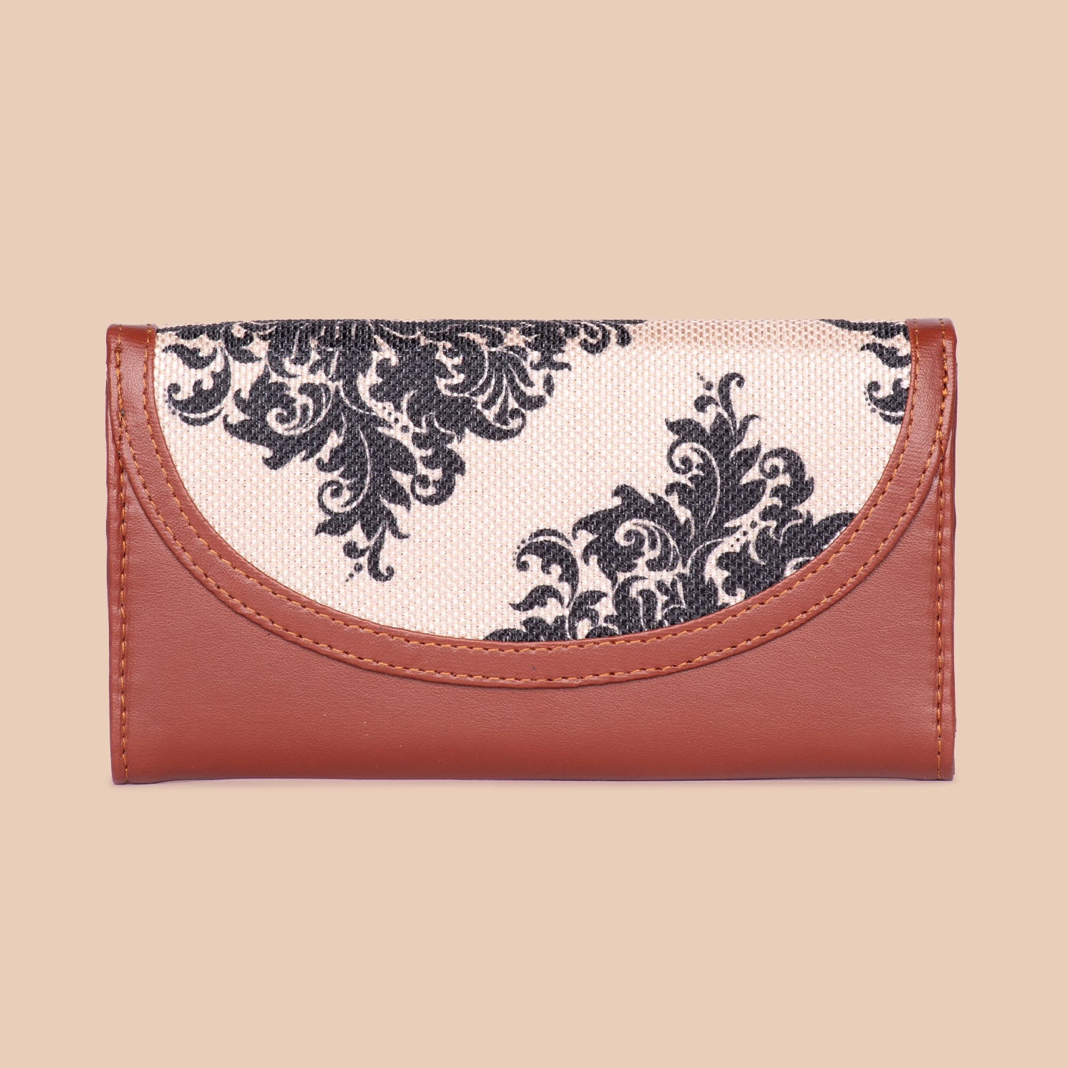 Mughal Motif Kyra Flap Wallet