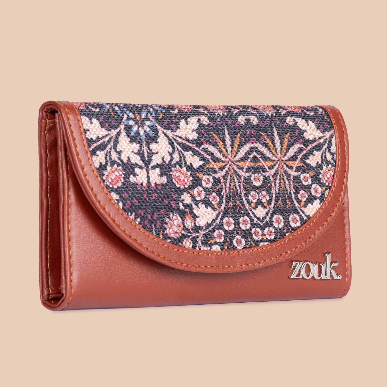 Kashmir Blooms Kyra Flap Wallet