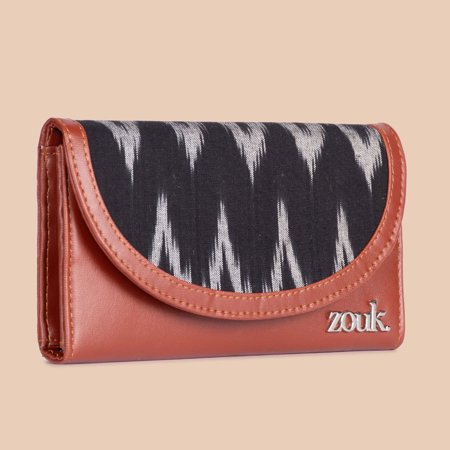 Ikat Wave Kyra Flap Wallet