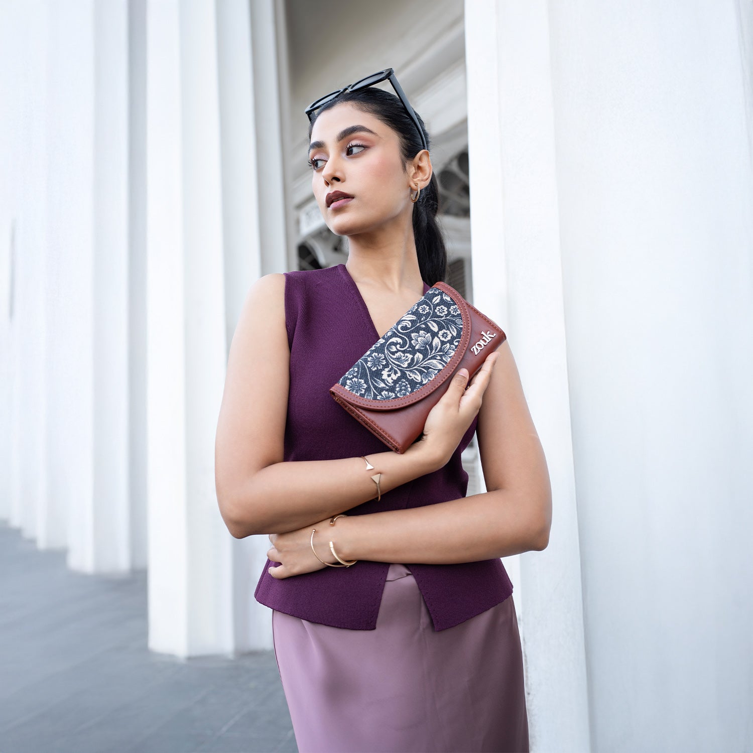 ZIP-FloMotif Kyra Flap Wallet