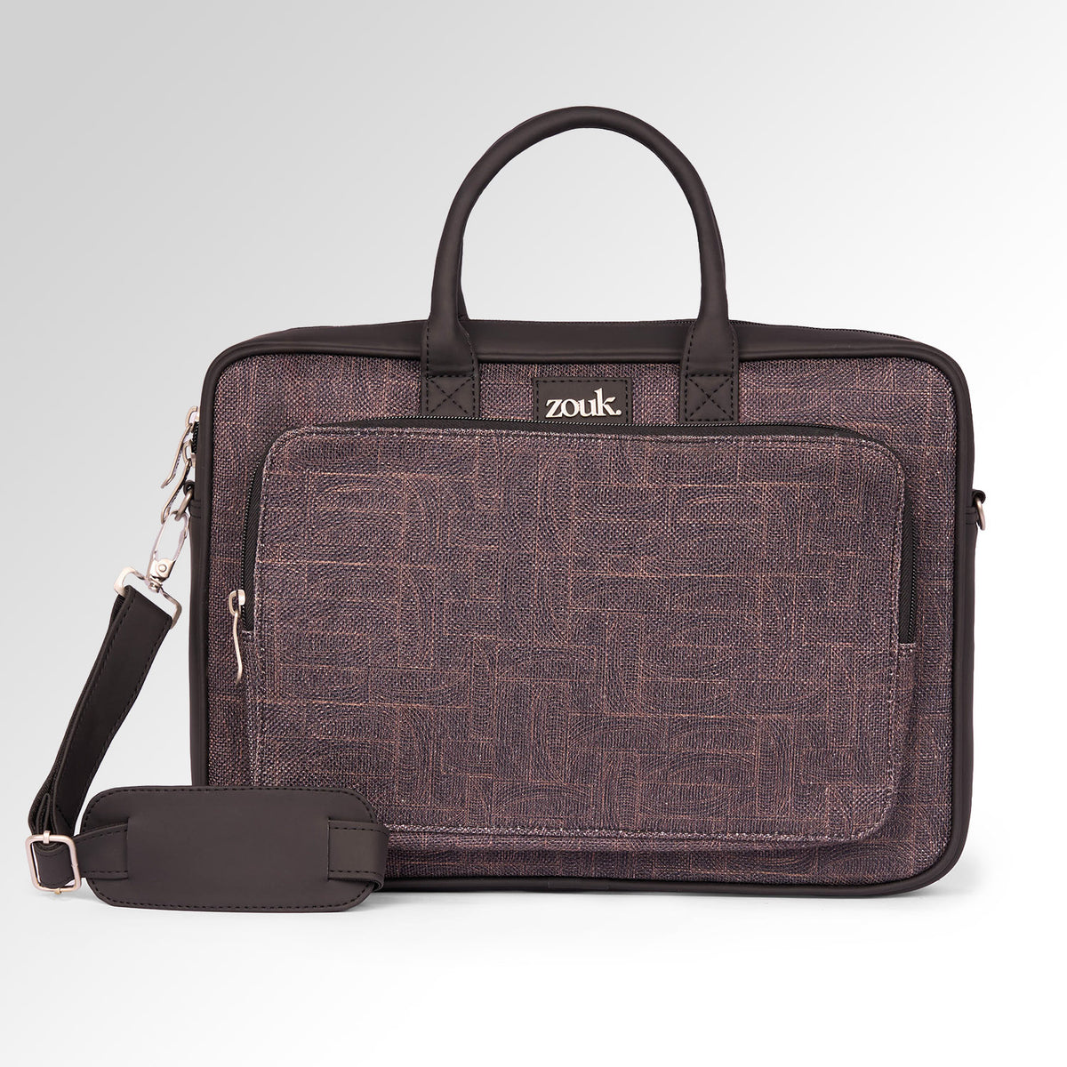 Golkonda Brass Men's Laptop Bag  (Black)