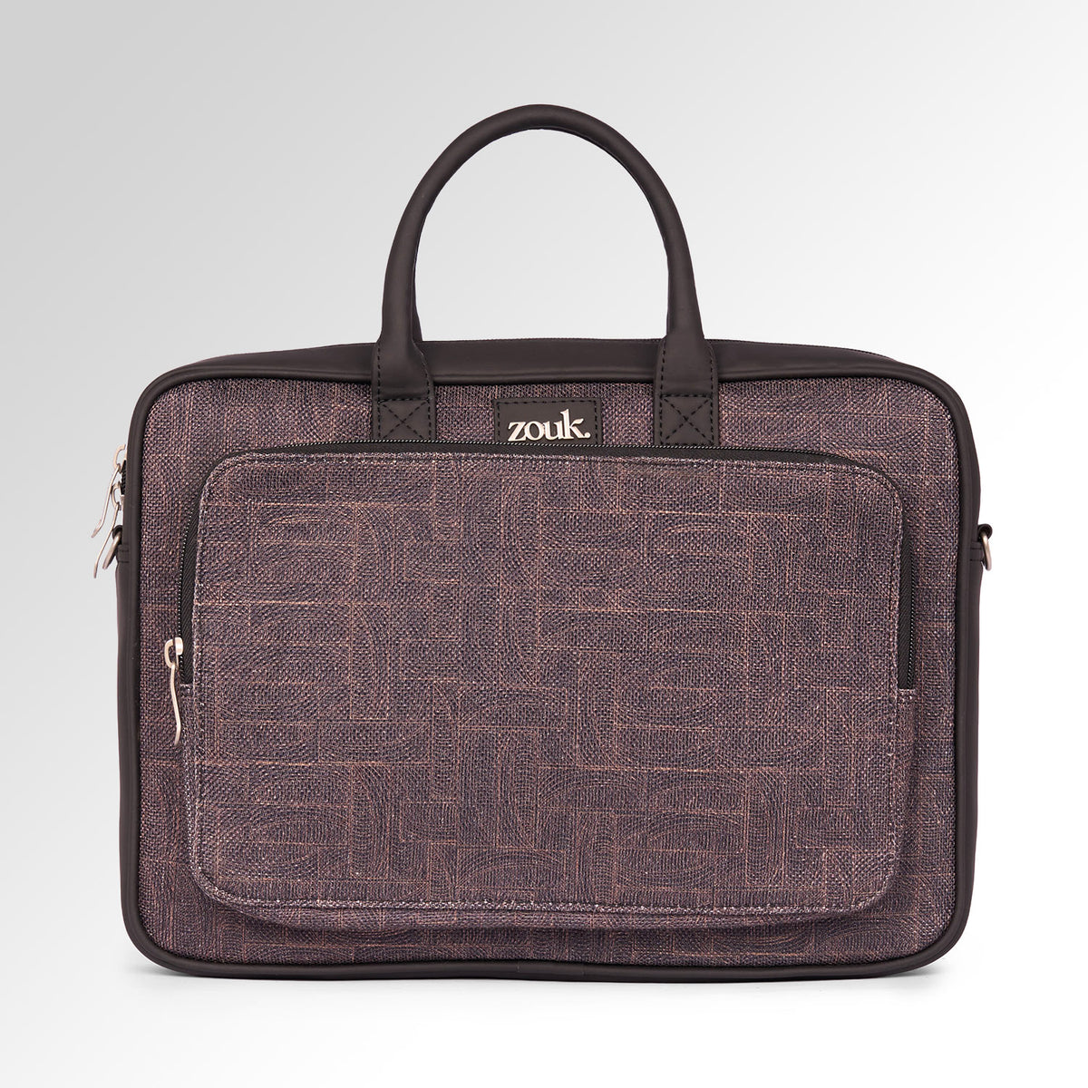 Golkonda Brass Men's Laptop Bag  (Black)