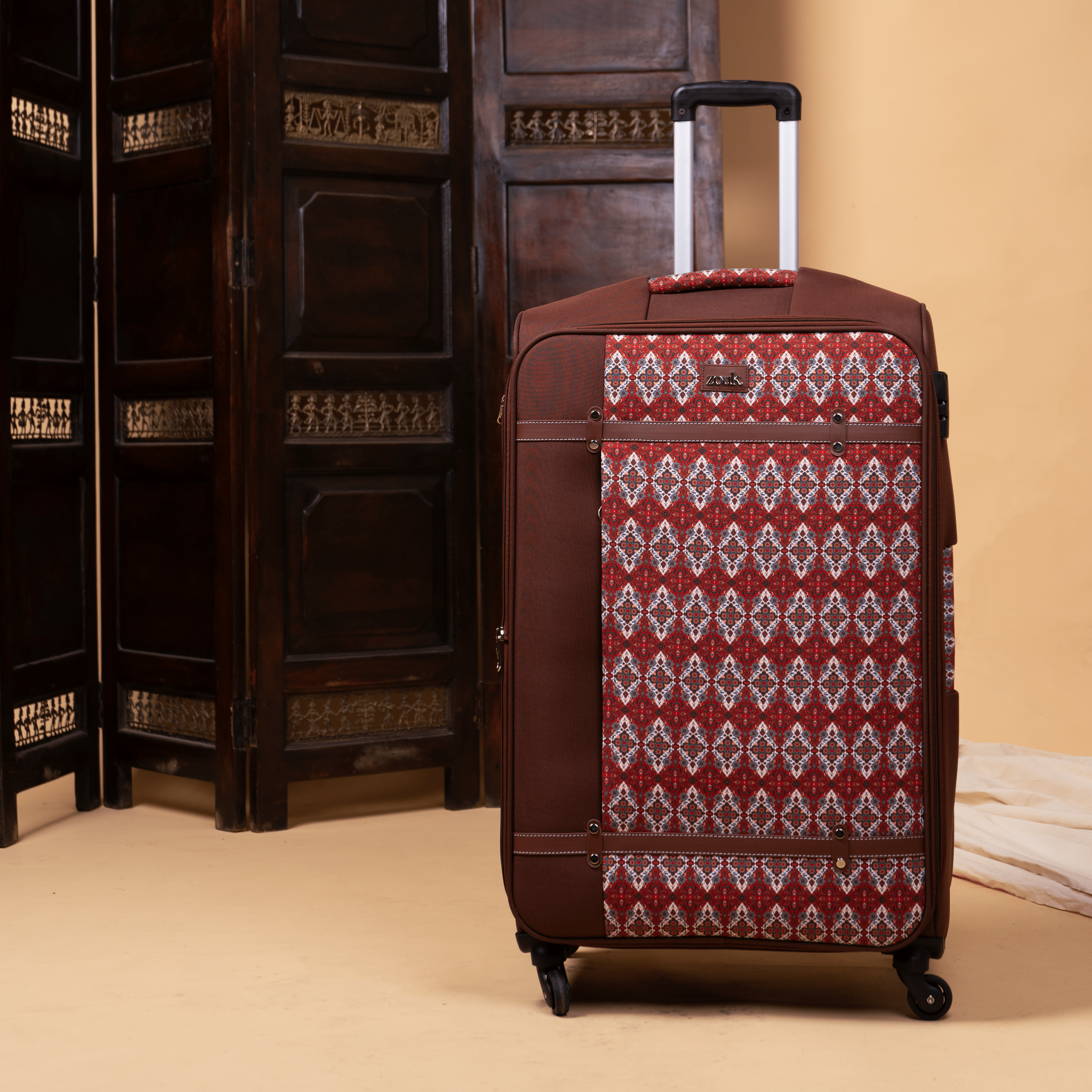 Agra Durrie Saira Trolley Bag (Large)